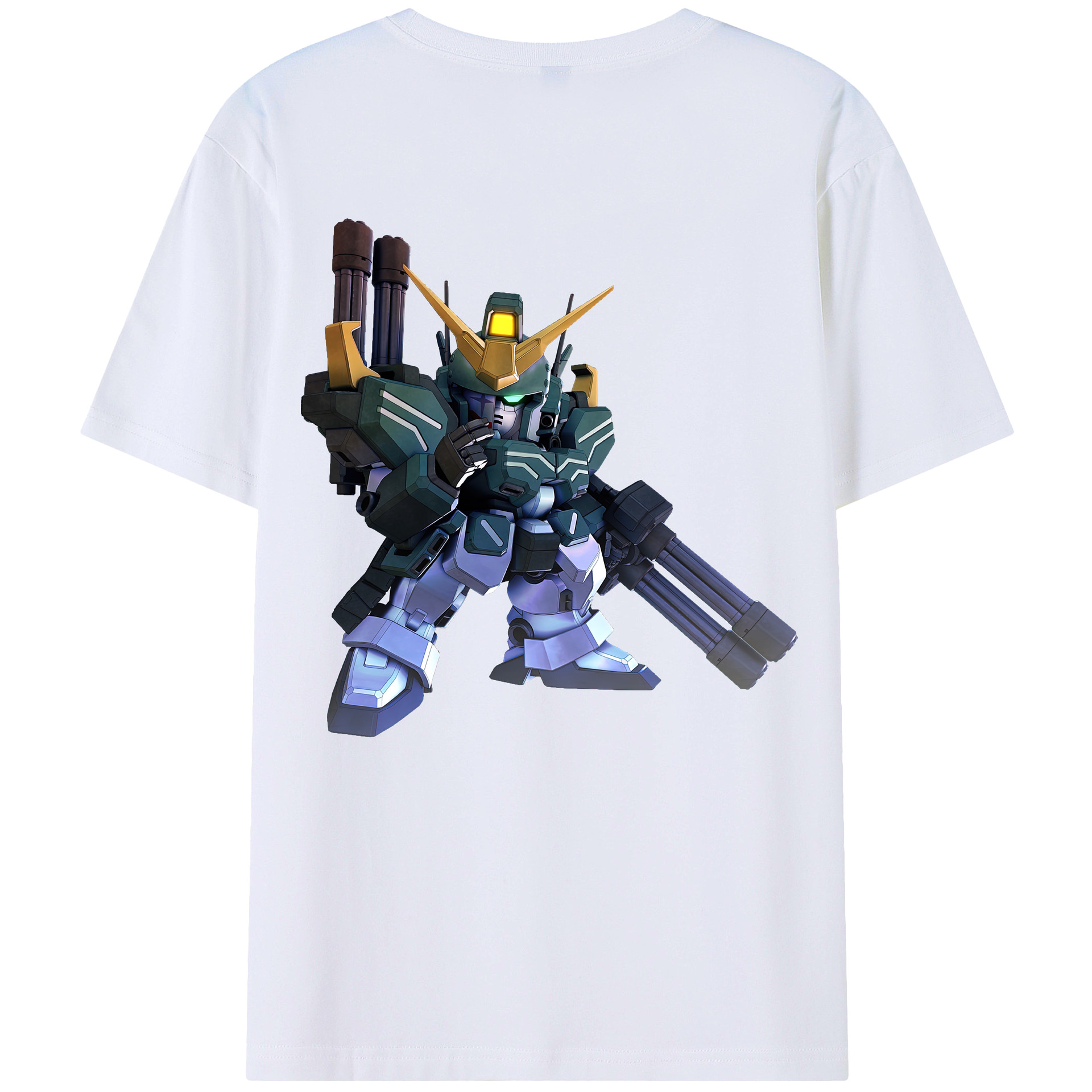 （画像用） 機動戦士ガンダム Mobile Suit Gundam レディース半袖Tシャツ(バックプリント)