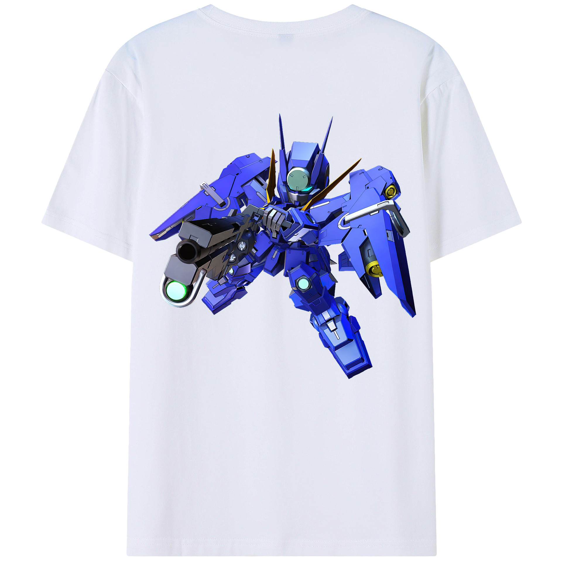 （画像用） 機動戦士ガンダム Mobile Suit Gundam レディース半袖Tシャツ(バックプリント)