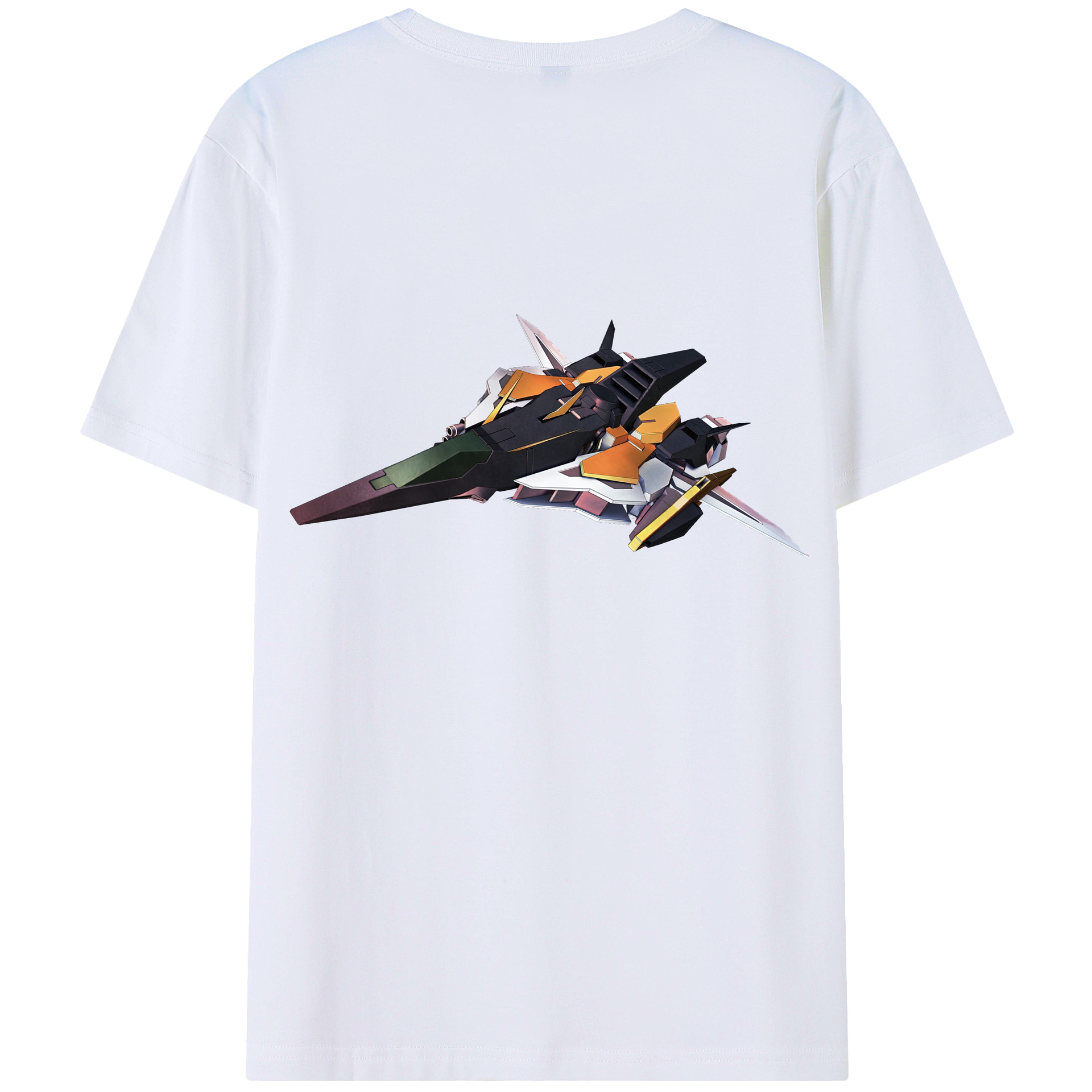 （画像用） 機動戦士ガンダム Mobile Suit Gundam レディース半袖Tシャツ(バックプリント)
