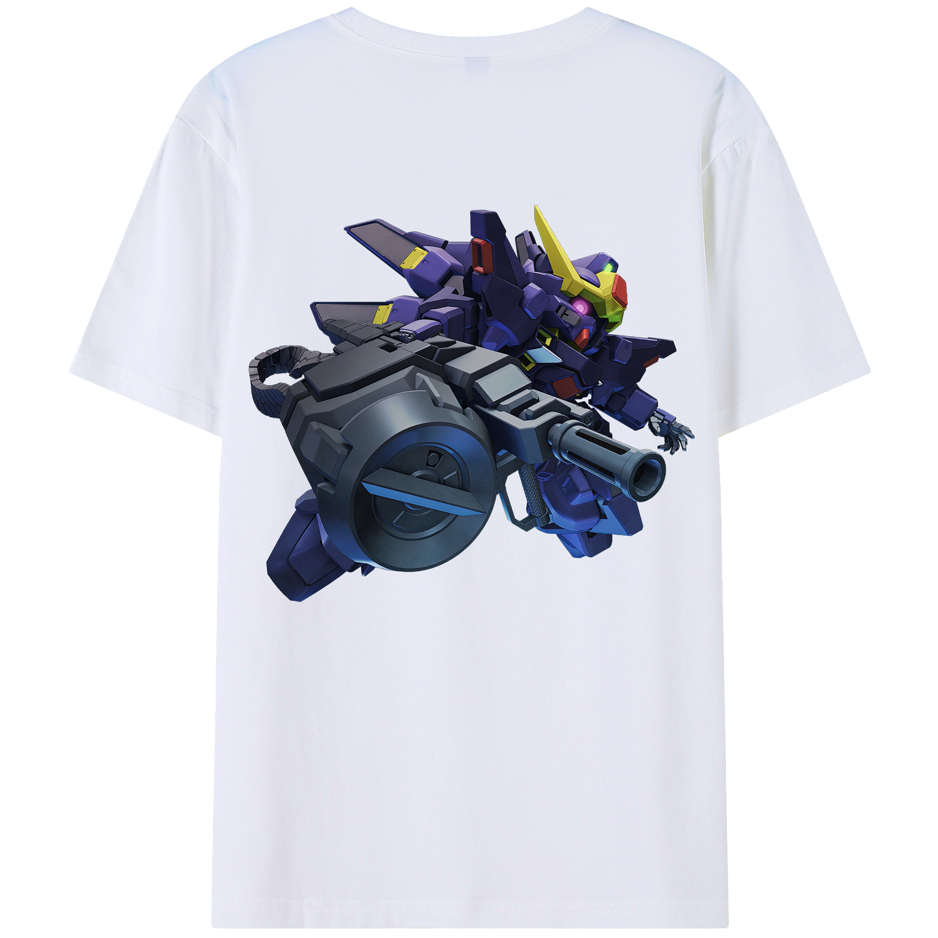 （画像用） 機動戦士ガンダム Mobile Suit Gundam レディース半袖Tシャツ(バックプリント)