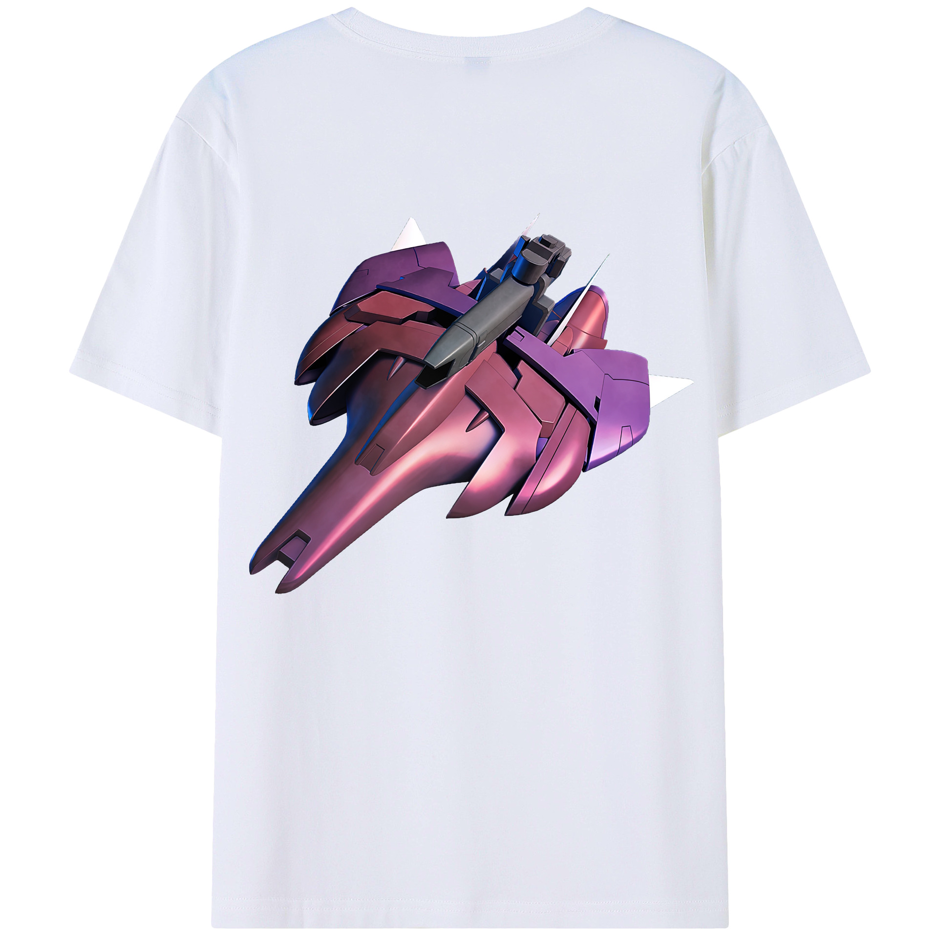 （画像用） 機動戦士ガンダム Mobile Suit Gundam レディース半袖Tシャツ(バックプリント)