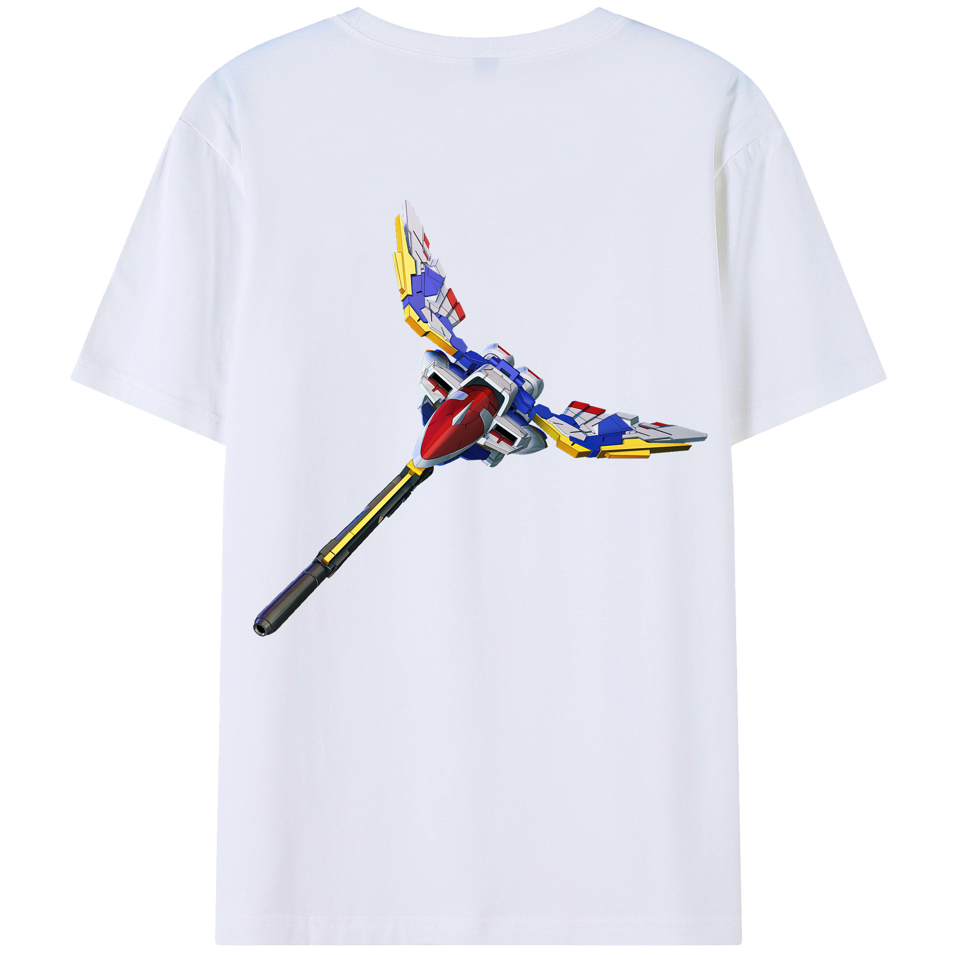 （画像用） 機動戦士ガンダム Mobile Suit Gundam レディース半袖Tシャツ(バックプリント)