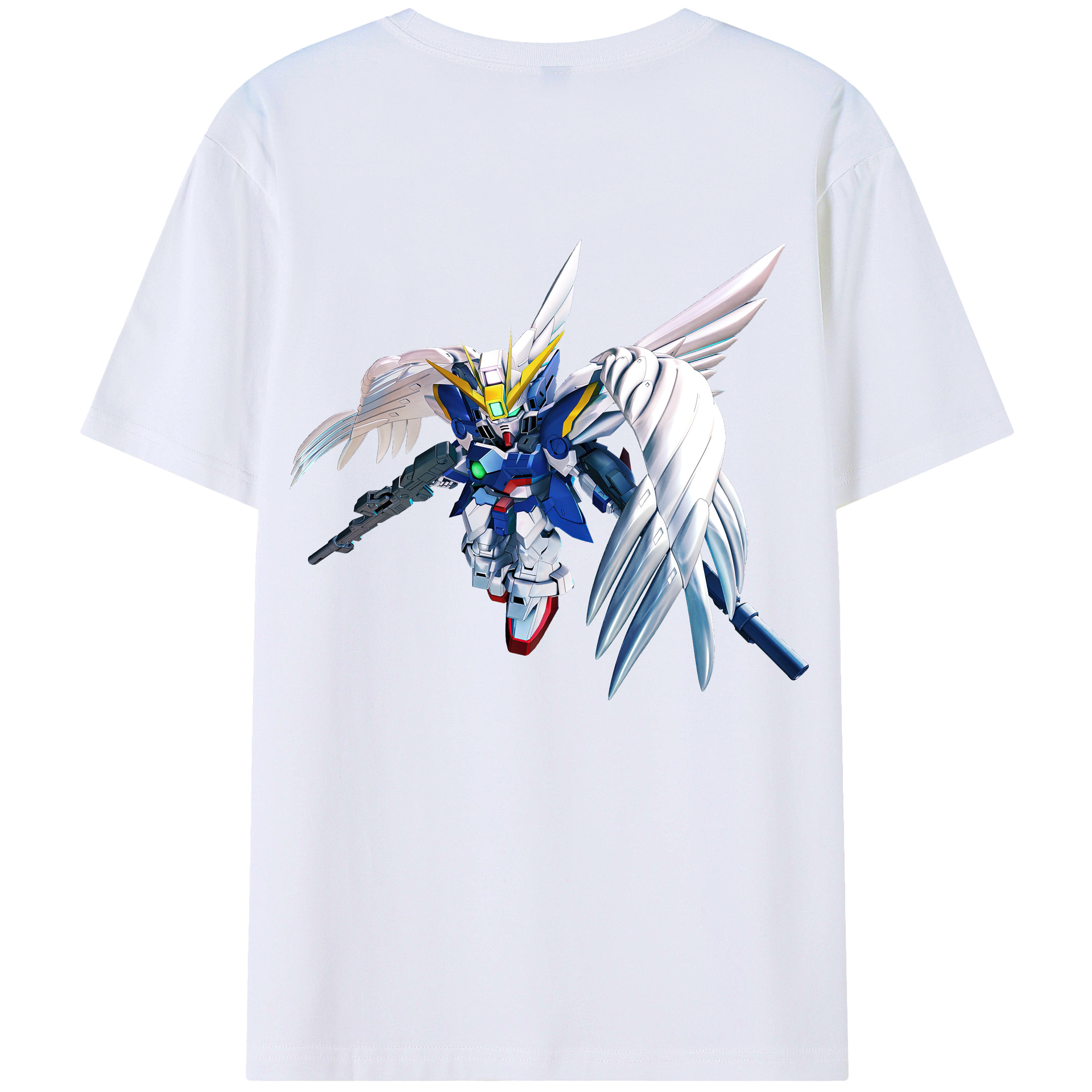 （画像用） 機動戦士ガンダム Mobile Suit Gundam レディース半袖Tシャツ(バックプリント)