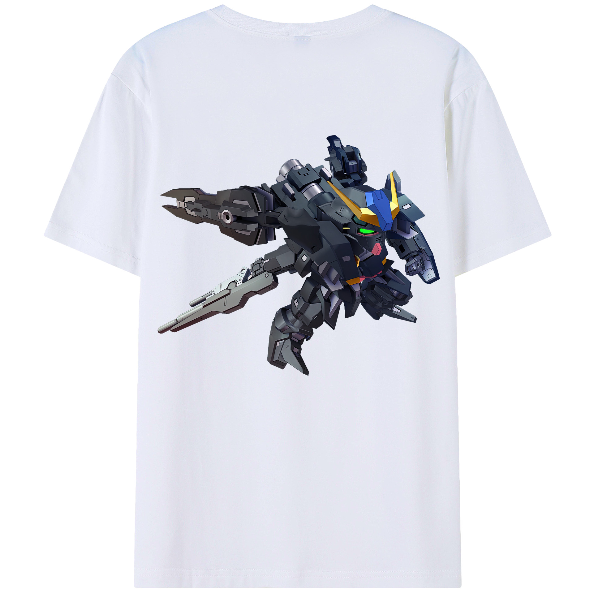 （画像用） 機動戦士ガンダム Mobile Suit Gundam レディース半袖Tシャツ(バックプリント)