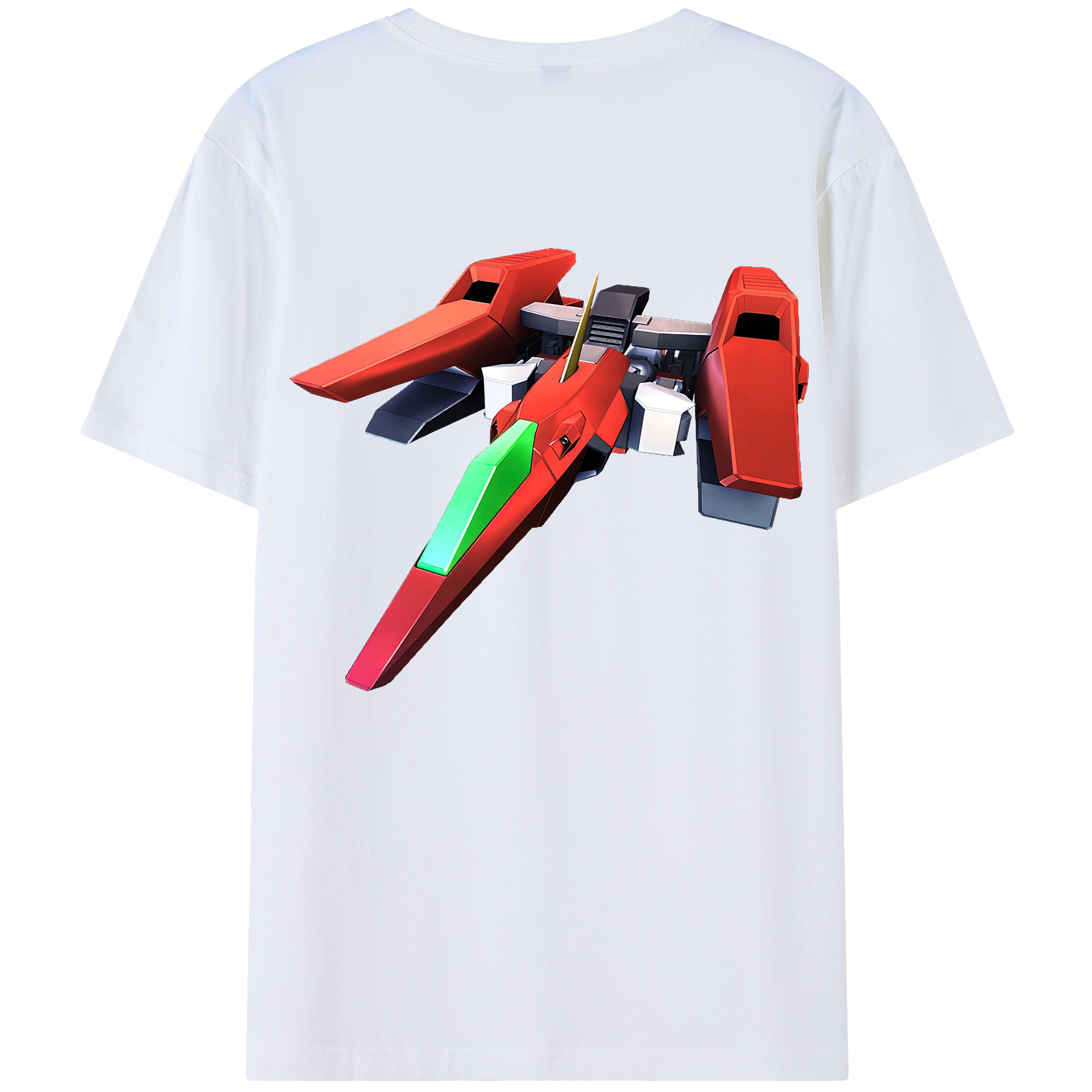 （画像用） 機動戦士ガンダム Mobile Suit Gundam レディース半袖Tシャツ(バックプリント)