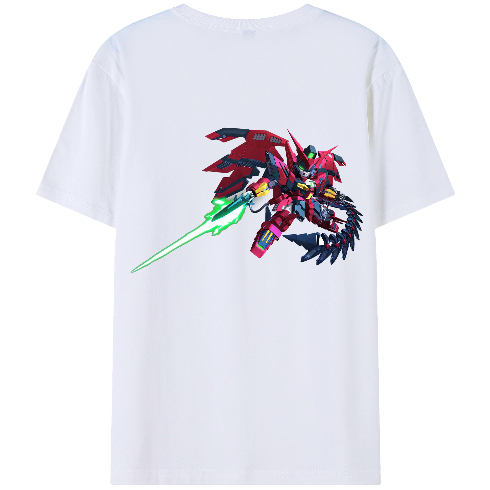 （画像用） 機動戦士ガンダム Mobile Suit Gundam レディース半袖Tシャツ(バックプリント)
