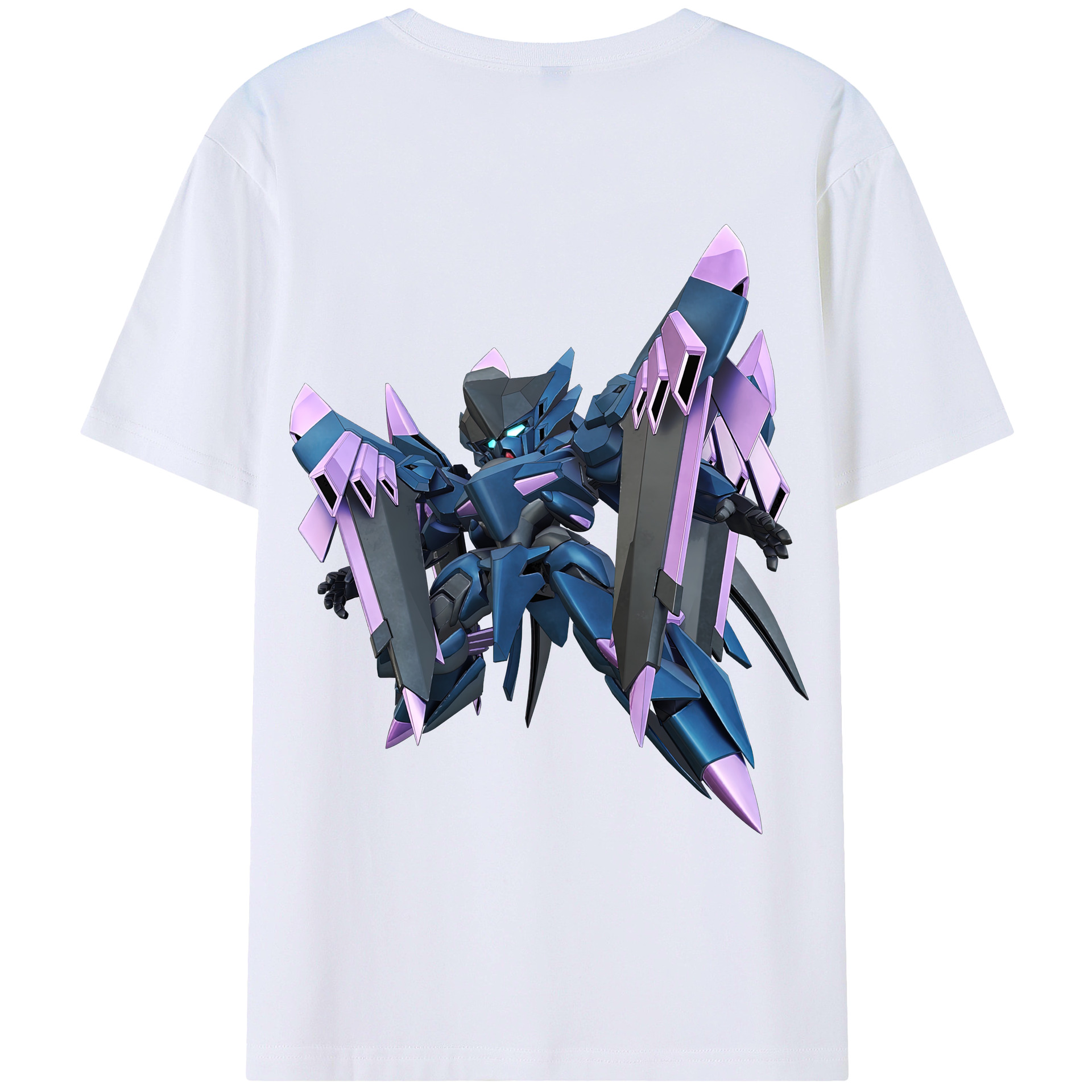 （画像用） 機動戦士ガンダム Mobile Suit Gundam レディース半袖Tシャツ(バックプリント)