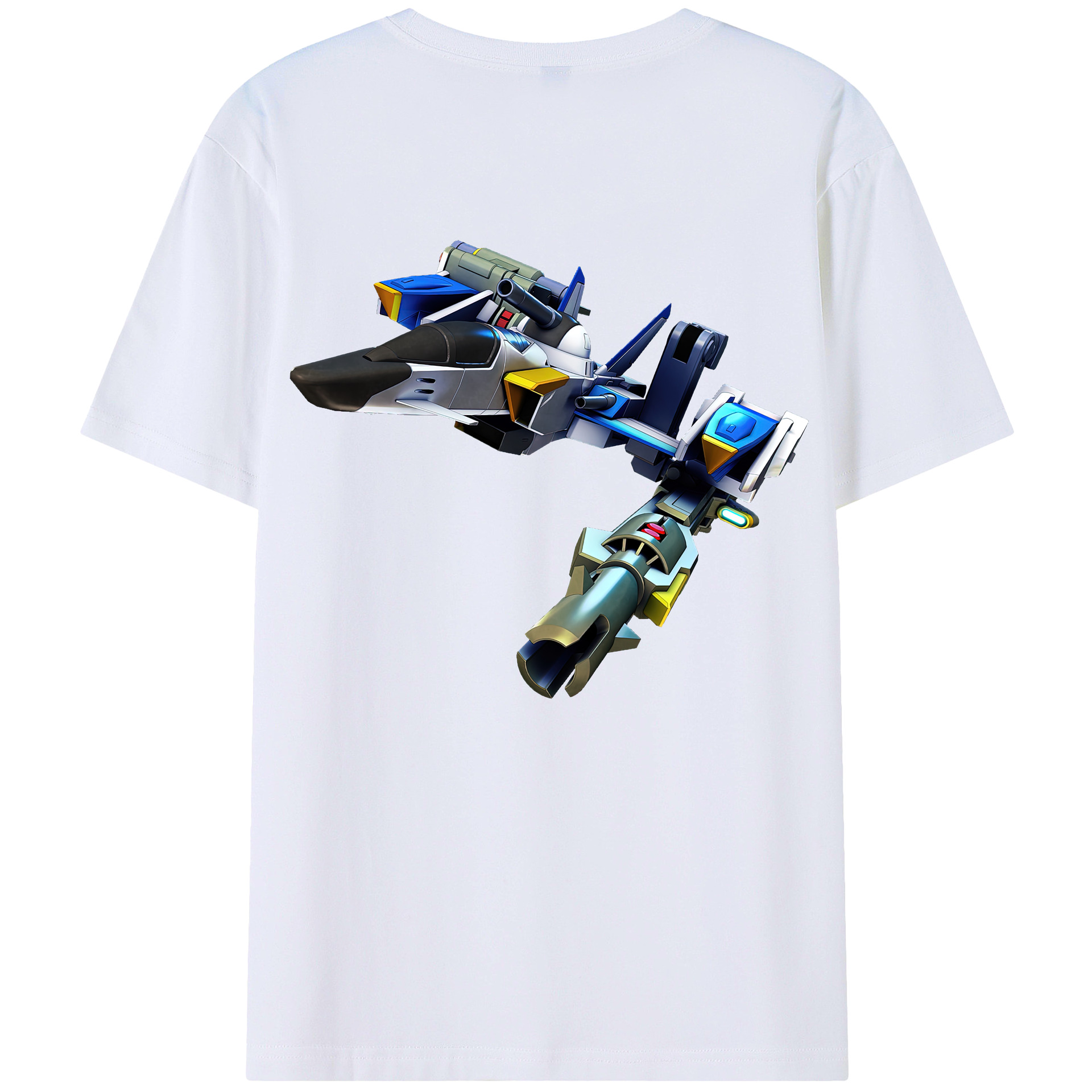 （画像用） 機動戦士ガンダム Mobile Suit Gundam レディース半袖Tシャツ(バックプリント)