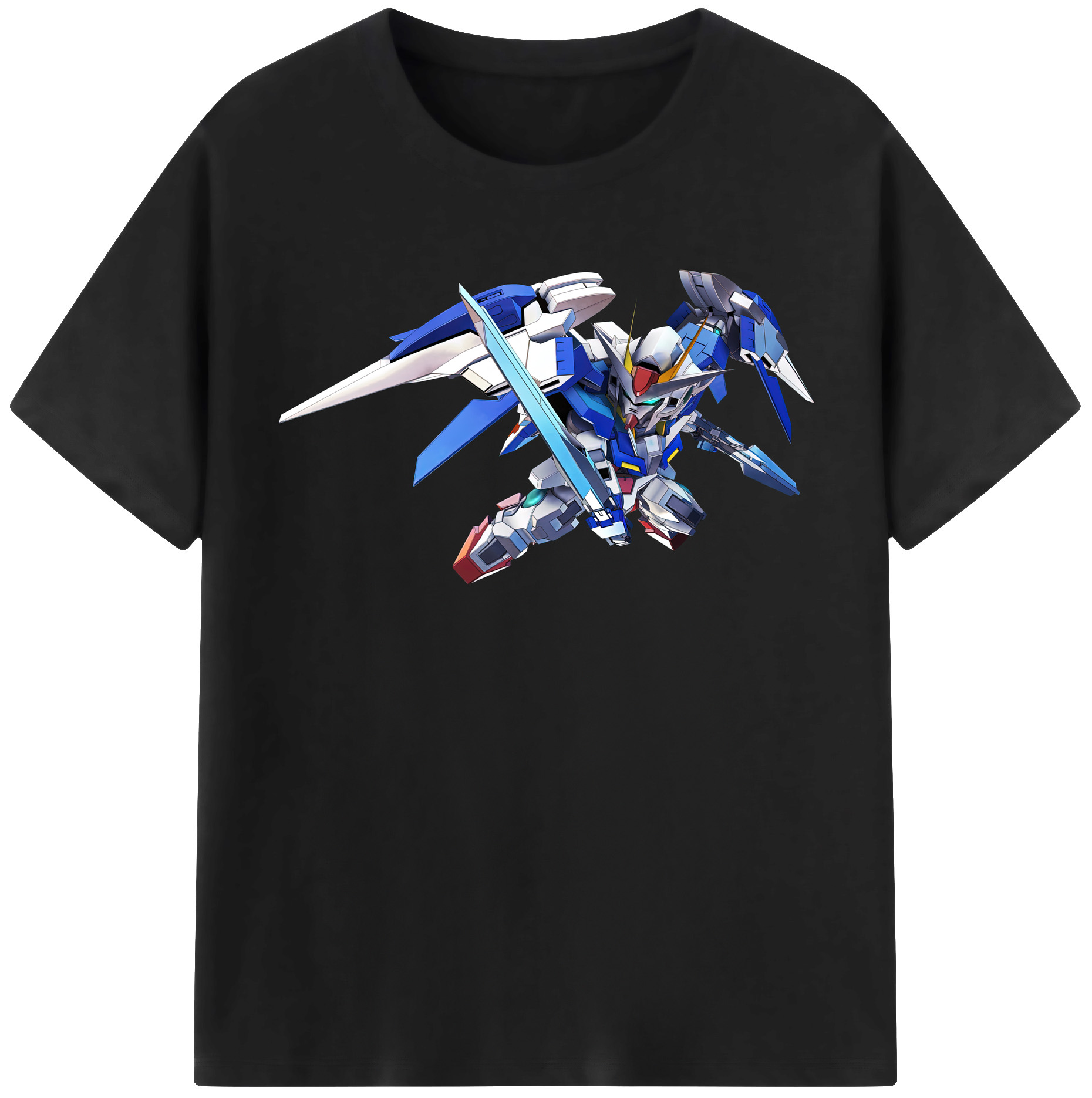 （画像用） 機動戦士ガンダム Mobile Suit Gundam レディースカジュアルプリントTシャツ（綿100％）