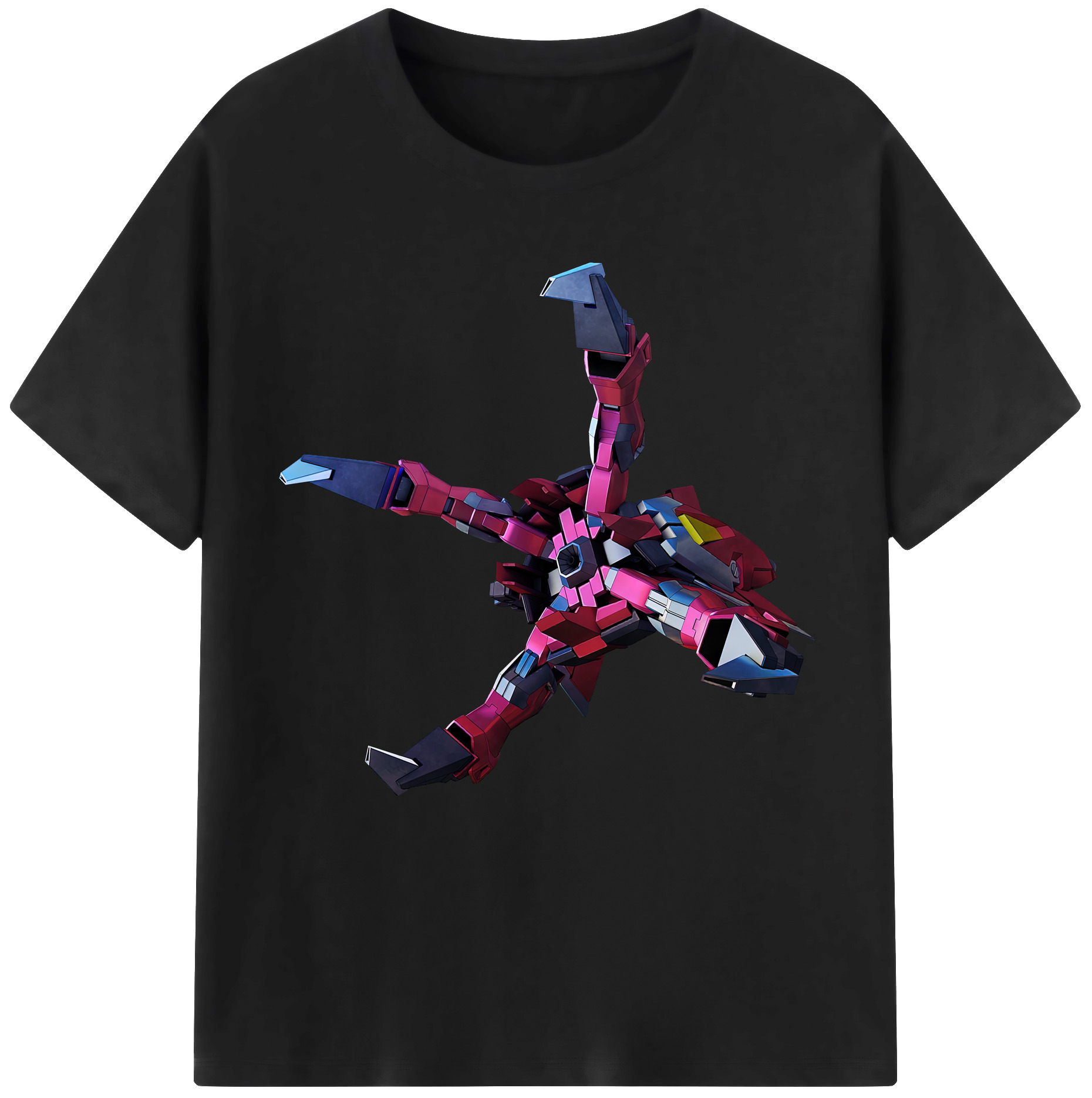 （画像用） 機動戦士ガンダム Mobile Suit Gundam レディースカジュアルプリントTシャツ（綿100％）
