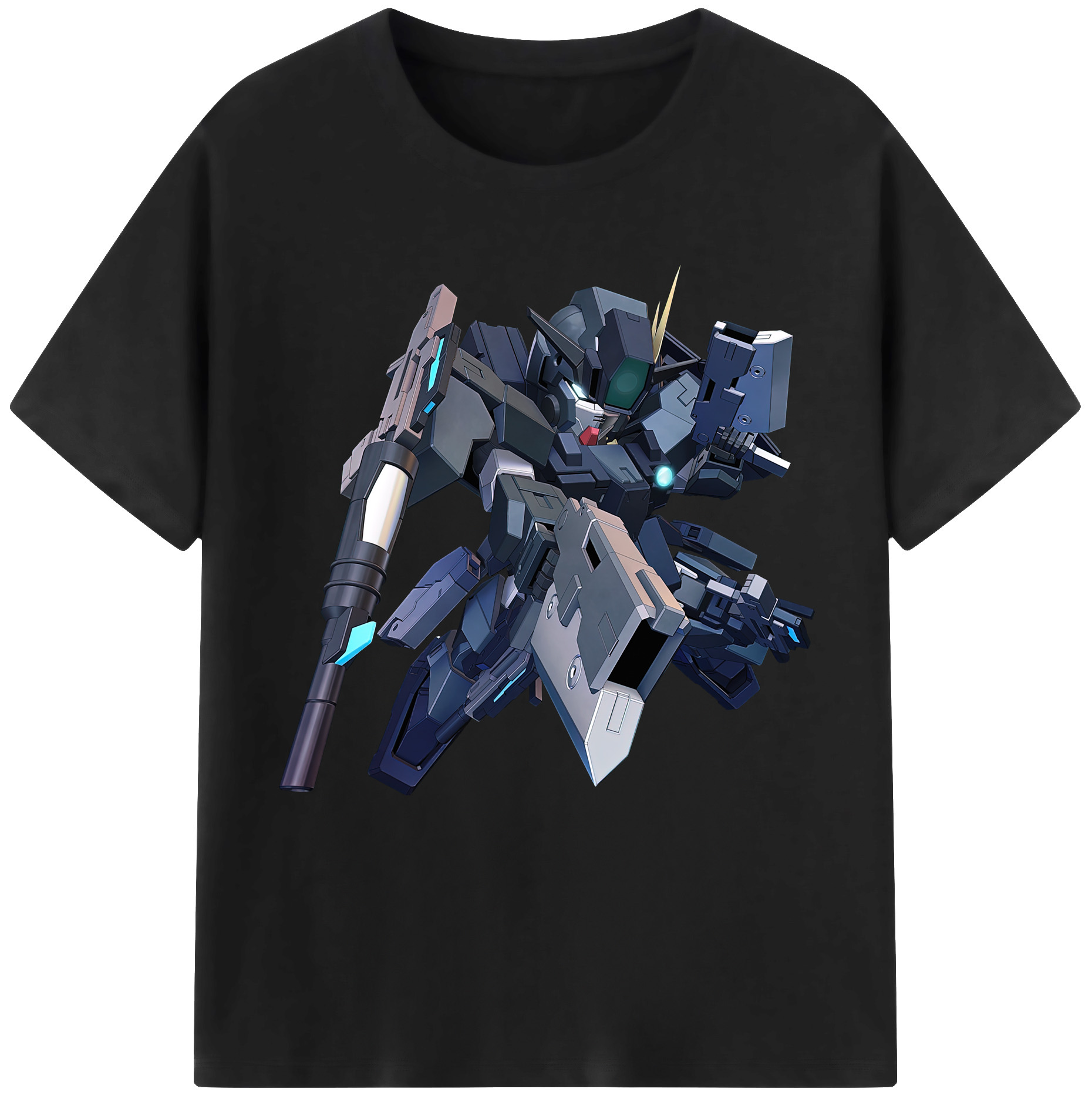 （画像用） 機動戦士ガンダム Mobile Suit Gundam レディースカジュアルプリントTシャツ（綿100％）