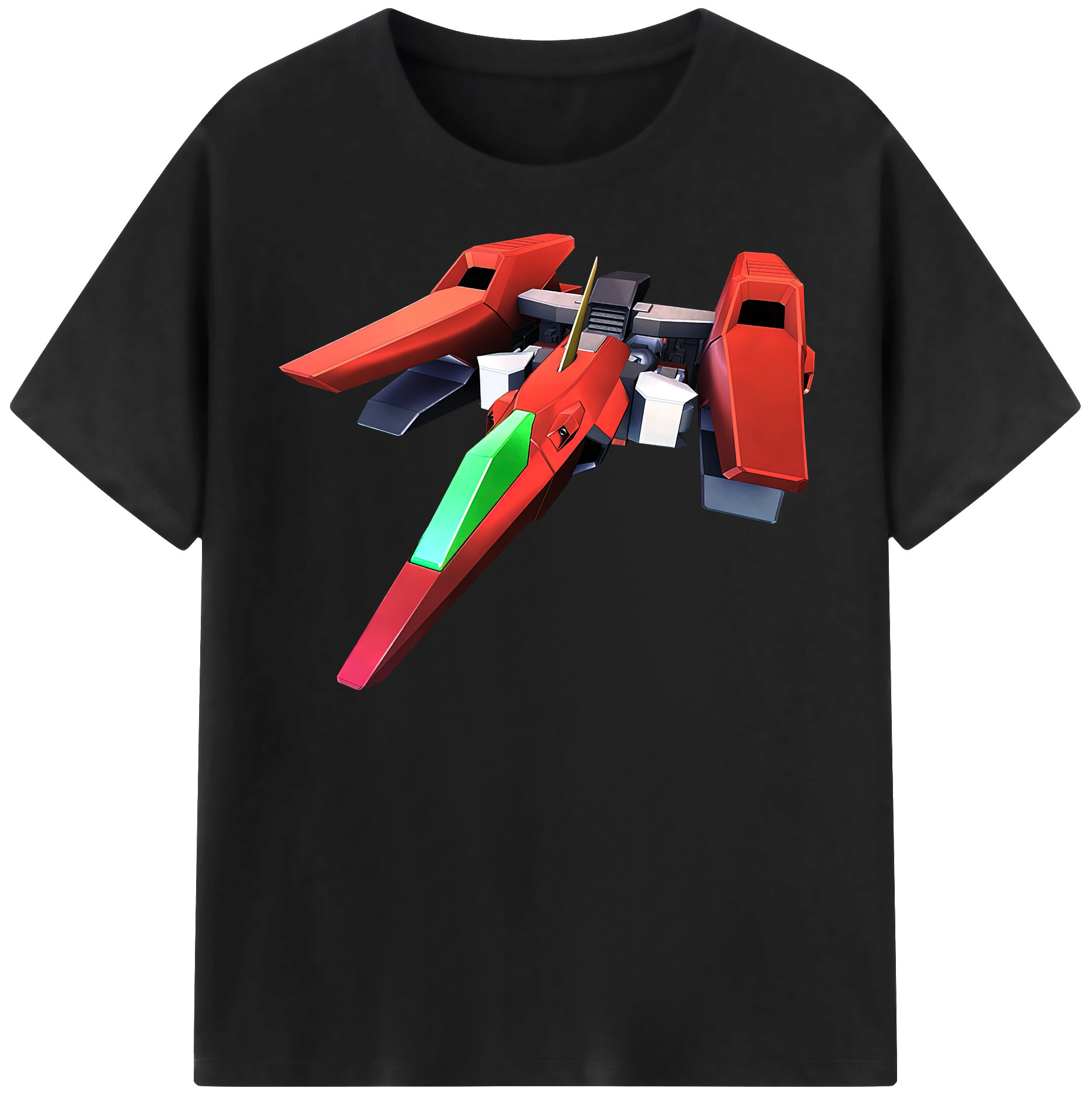（画像用） 機動戦士ガンダム Mobile Suit Gundam レディースカジュアルプリントTシャツ（綿100％）