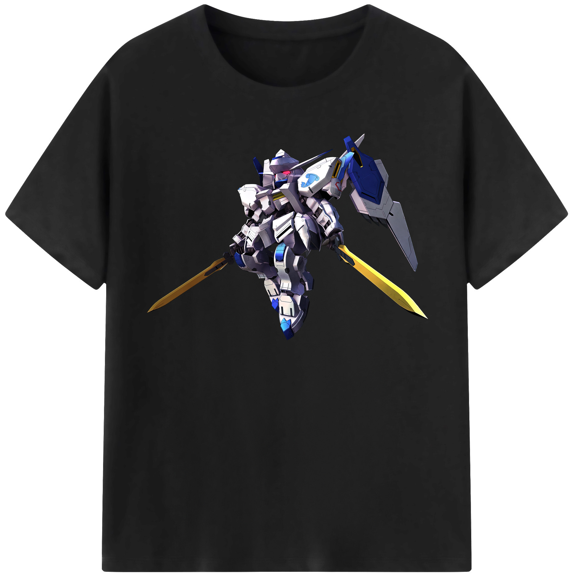 （画像用） 機動戦士ガンダム Mobile Suit Gundam レディースカジュアルプリントTシャツ（綿100％）