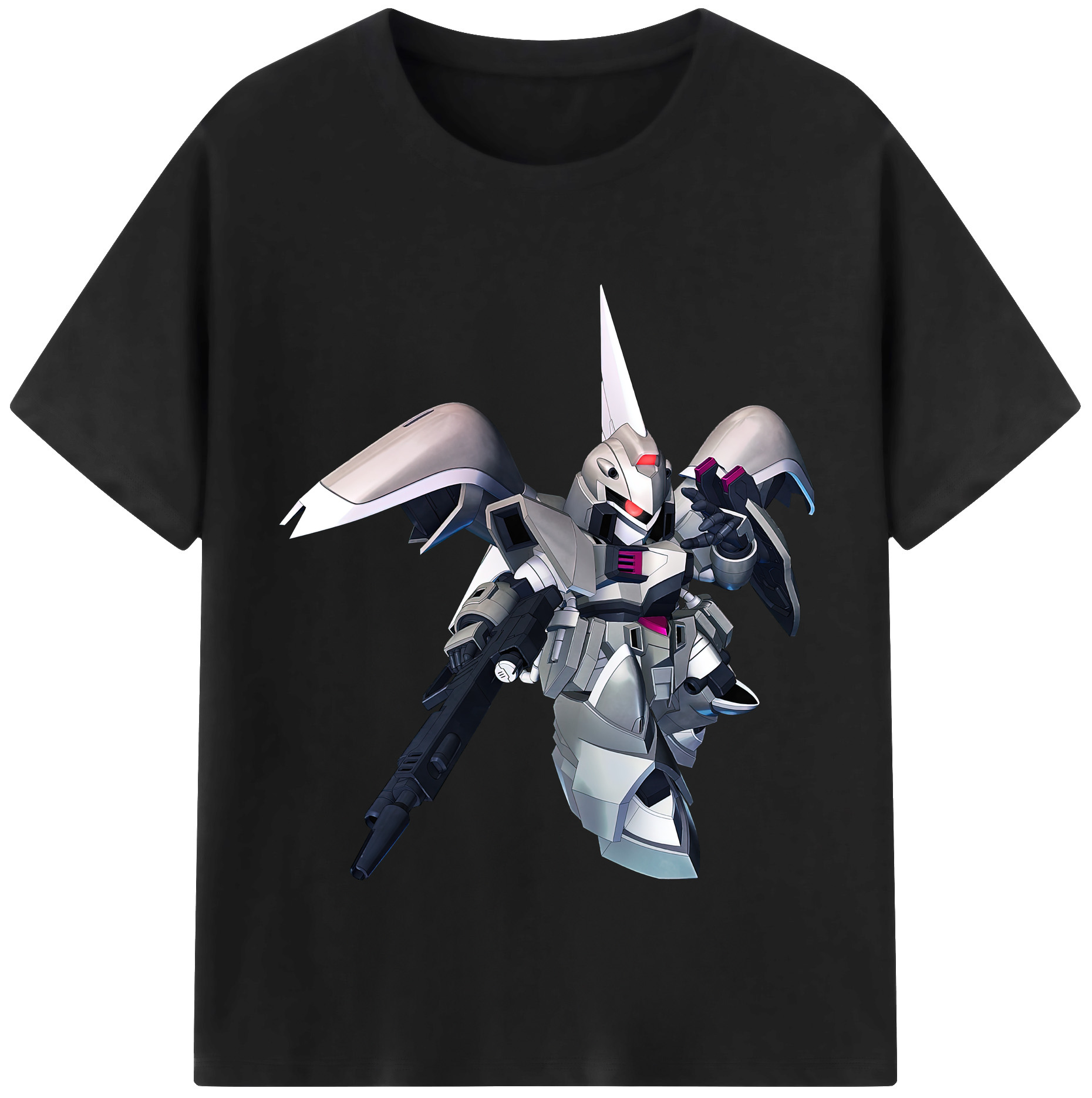 （画像用） 機動戦士ガンダム Mobile Suit Gundam レディースカジュアルプリントTシャツ（綿100％）