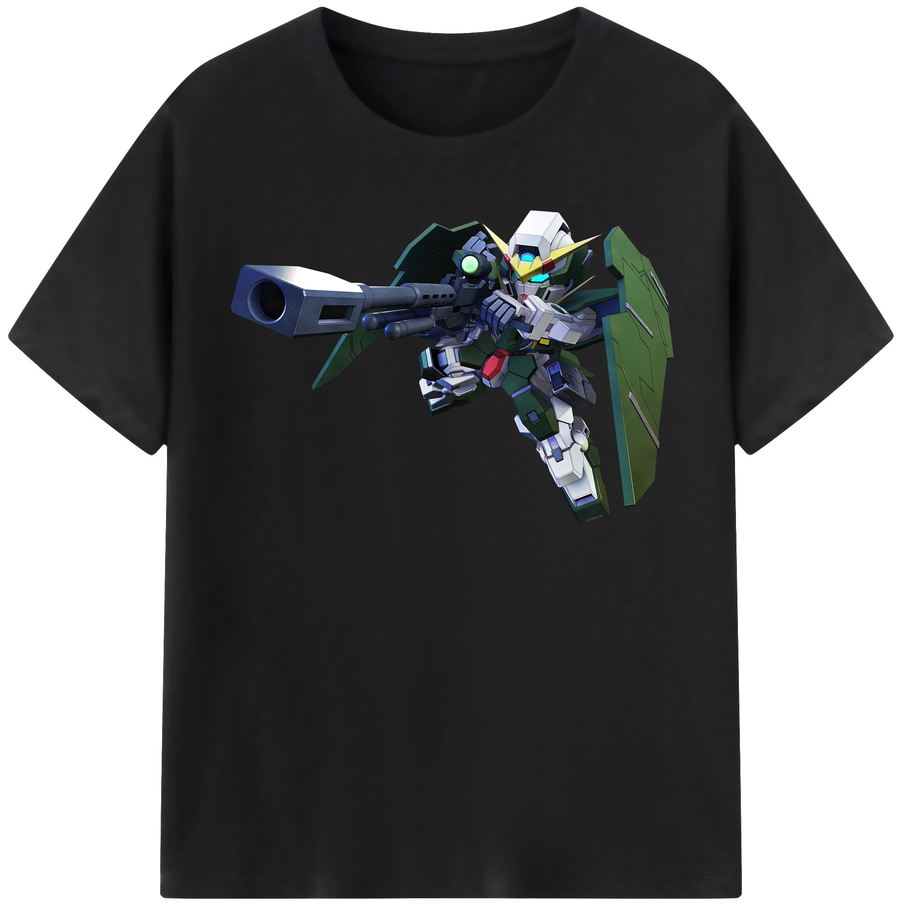 （画像用） 機動戦士ガンダム Mobile Suit Gundam レディースカジュアルプリントTシャツ（綿100％）