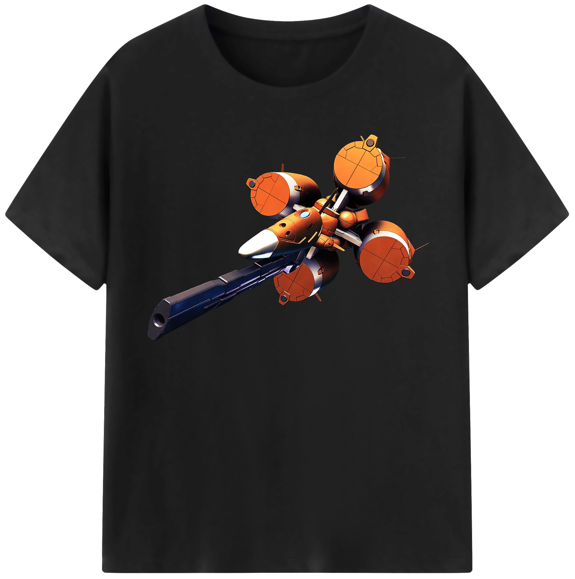 （画像用） 機動戦士ガンダム Mobile Suit Gundam レディースカジュアルプリントTシャツ（綿100％）