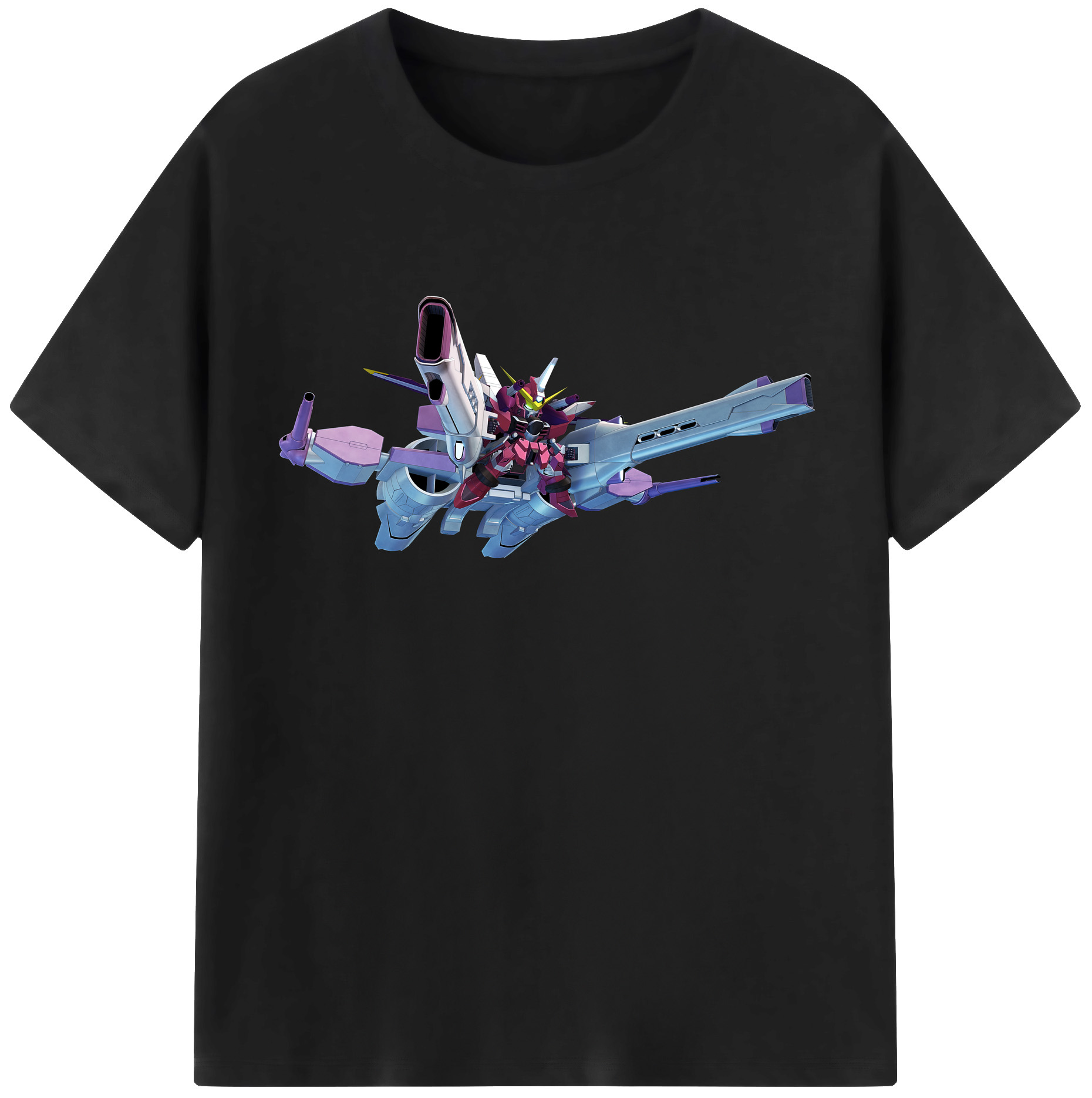 （画像用） 機動戦士ガンダム Mobile Suit Gundam レディースカジュアルプリントTシャツ（綿100％）