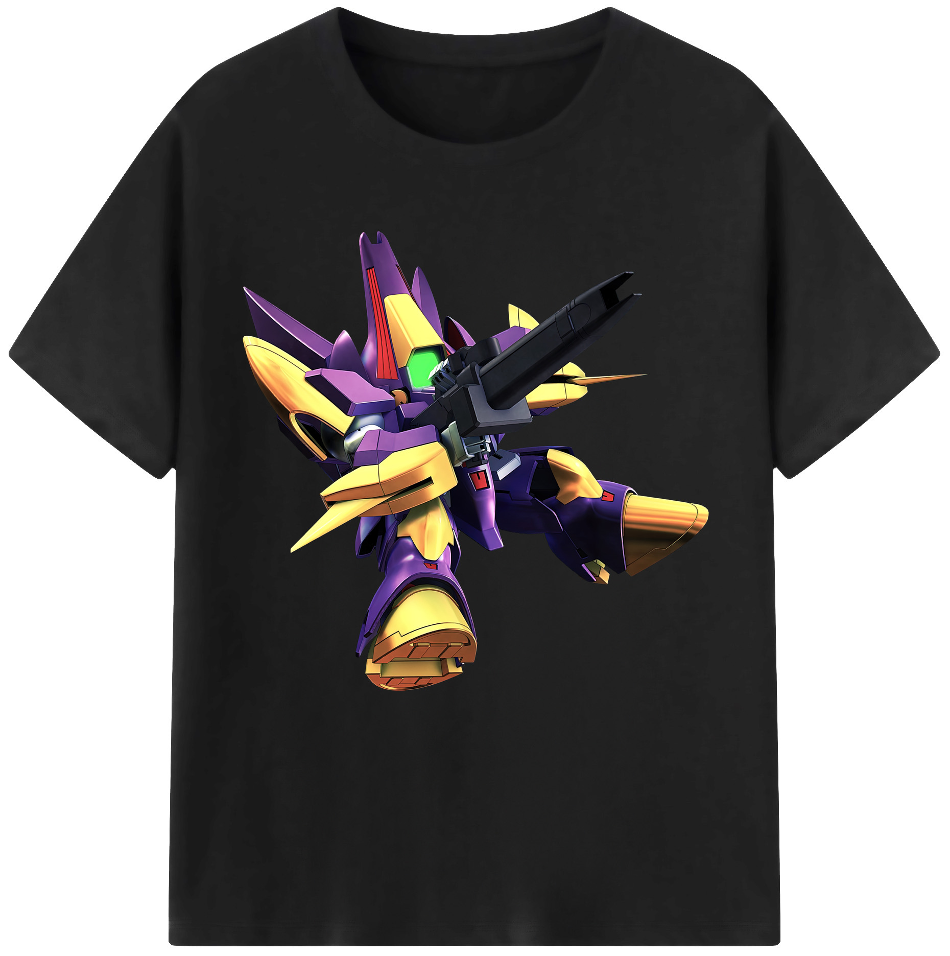 （画像用） 機動戦士ガンダム Mobile Suit Gundam レディースカジュアルプリントTシャツ（綿100％）