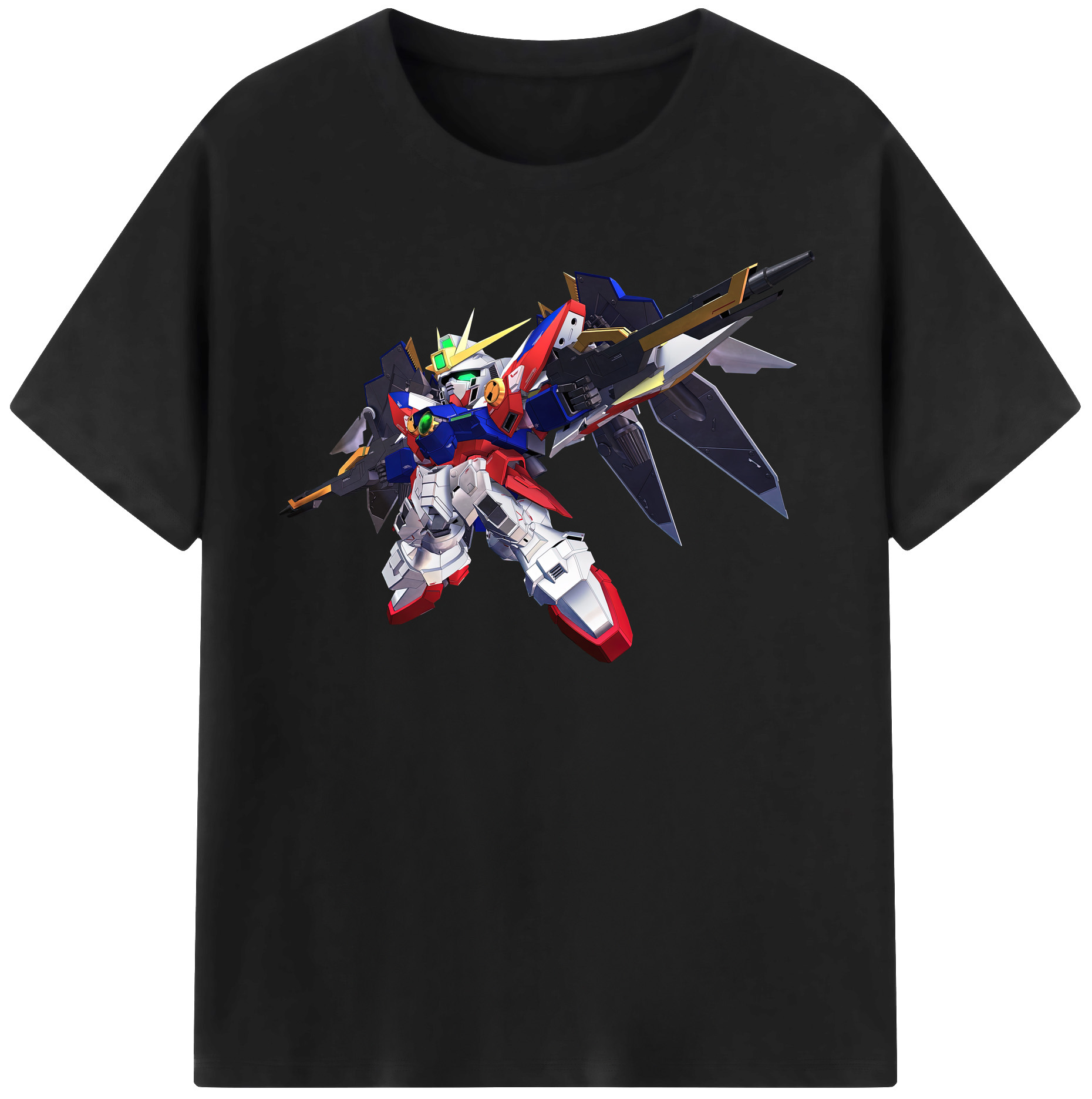 （画像用） 機動戦士ガンダム Mobile Suit Gundam レディースカジュアルプリントTシャツ（綿100％）