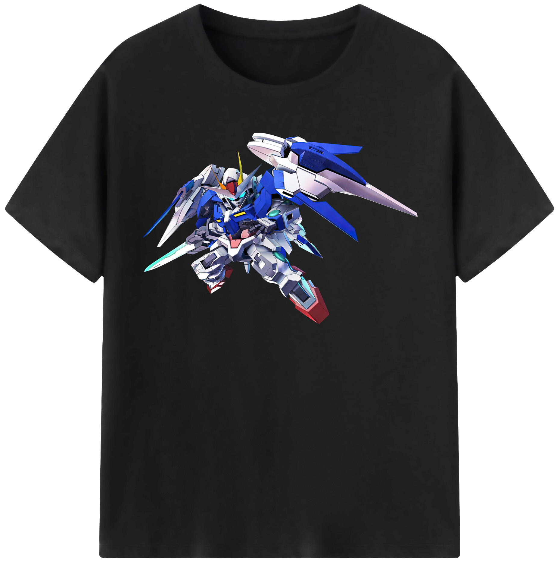 （画像用） 機動戦士ガンダム Mobile Suit Gundam レディースカジュアルプリントTシャツ（綿100％）