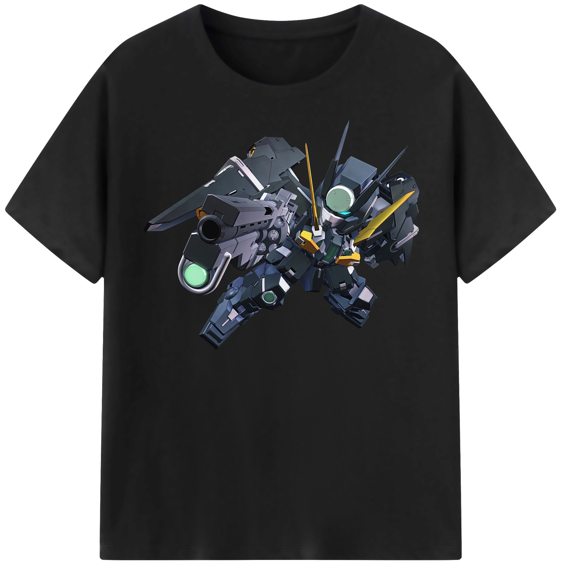 （画像用） 機動戦士ガンダム Mobile Suit Gundam レディースカジュアルプリントTシャツ（綿100％）
