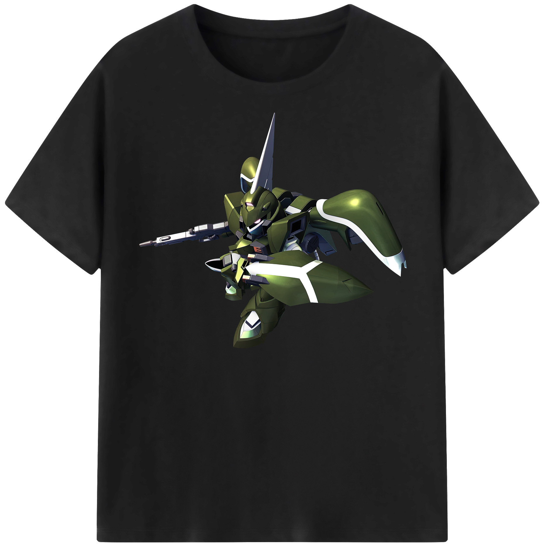 （画像用） 機動戦士ガンダム Mobile Suit Gundam レディースカジュアルプリントTシャツ（綿100％）