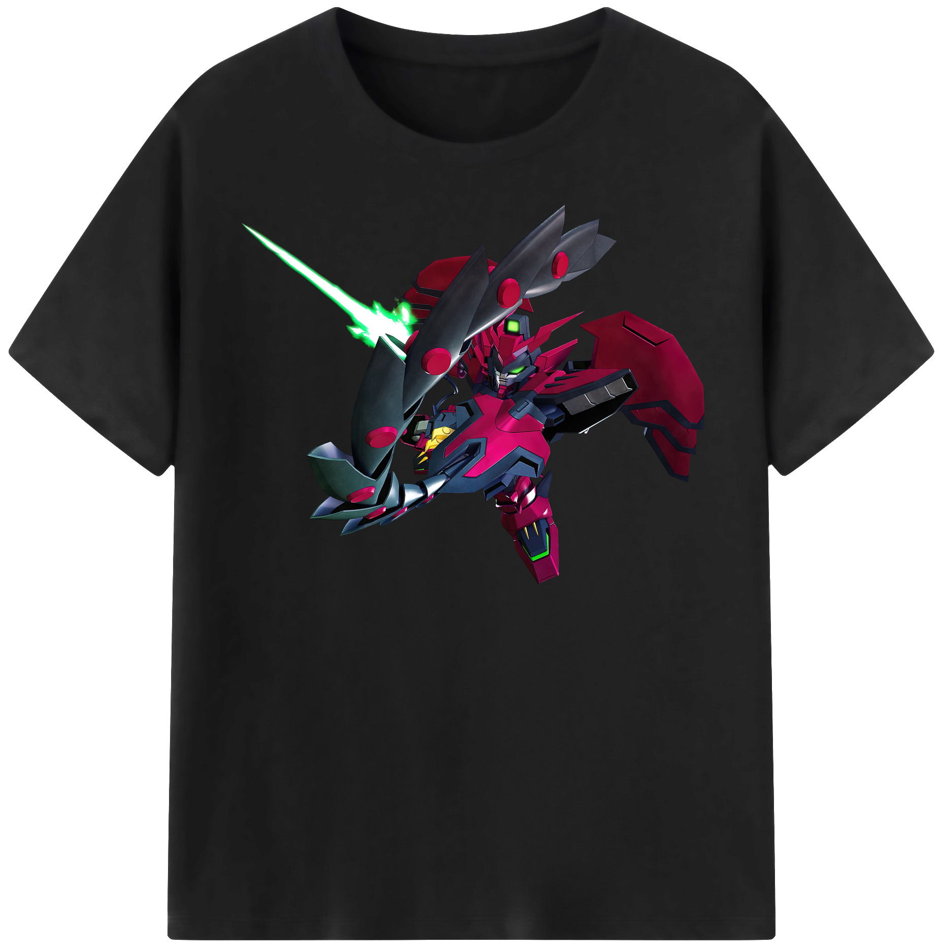 （画像用） 機動戦士ガンダム Mobile Suit Gundam レディースカジュアルプリントTシャツ（綿100％）