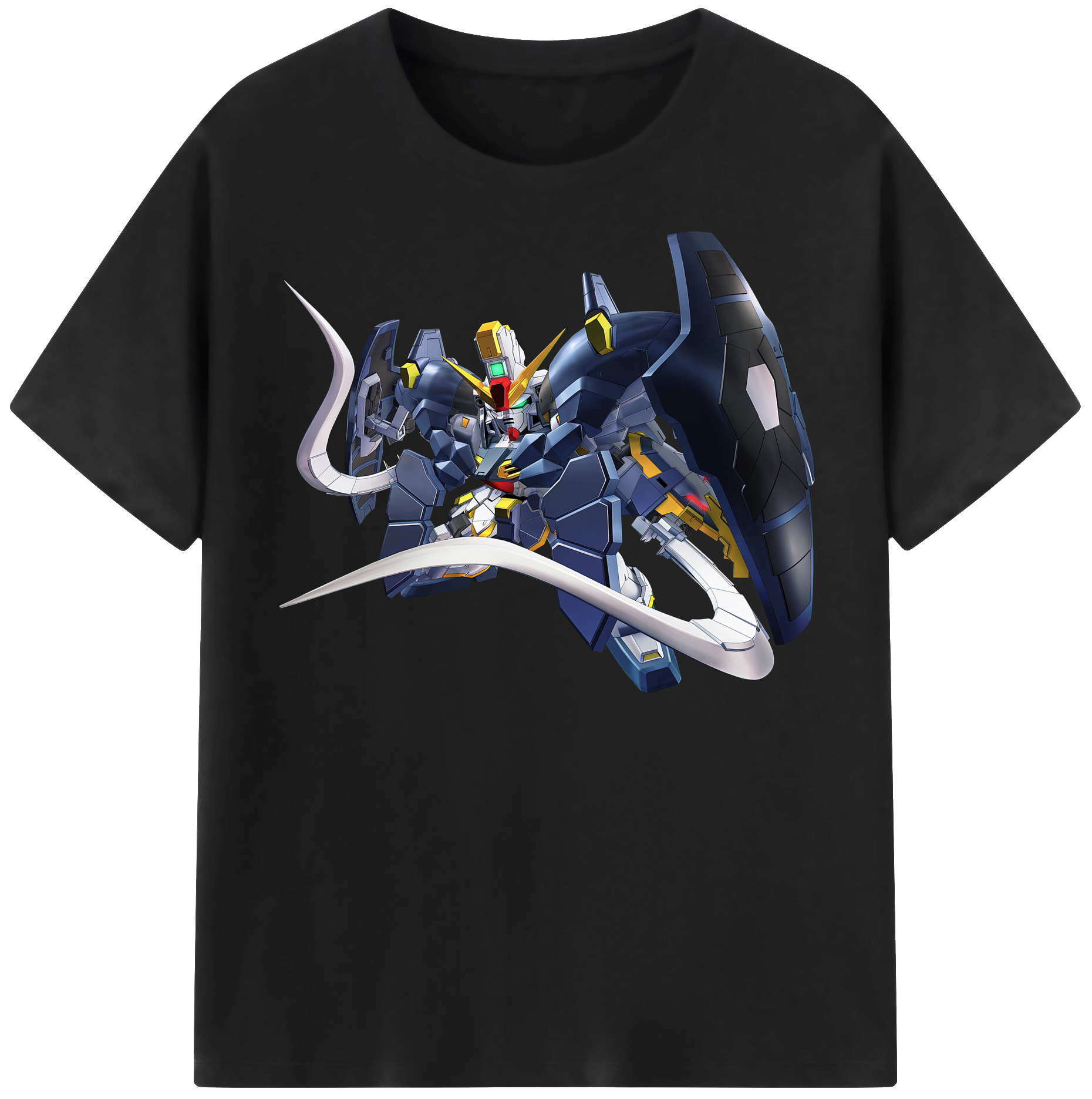 （画像用） 機動戦士ガンダム Mobile Suit Gundam レディースカジュアルプリントTシャツ（綿100％）