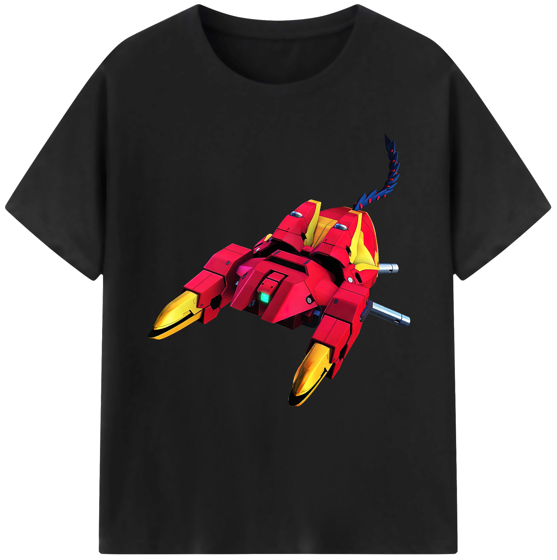 （画像用） 機動戦士ガンダム Mobile Suit Gundam レディースカジュアルプリントTシャツ（綿100％）
