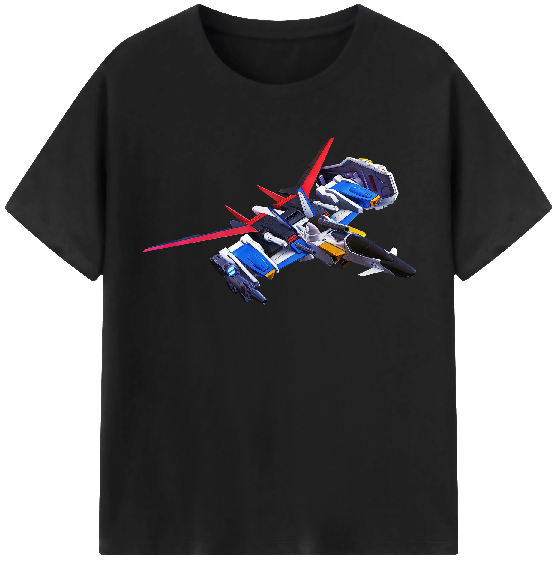 （画像用） 機動戦士ガンダム Mobile Suit Gundam レディースカジュアルプリントTシャツ（綿100％）