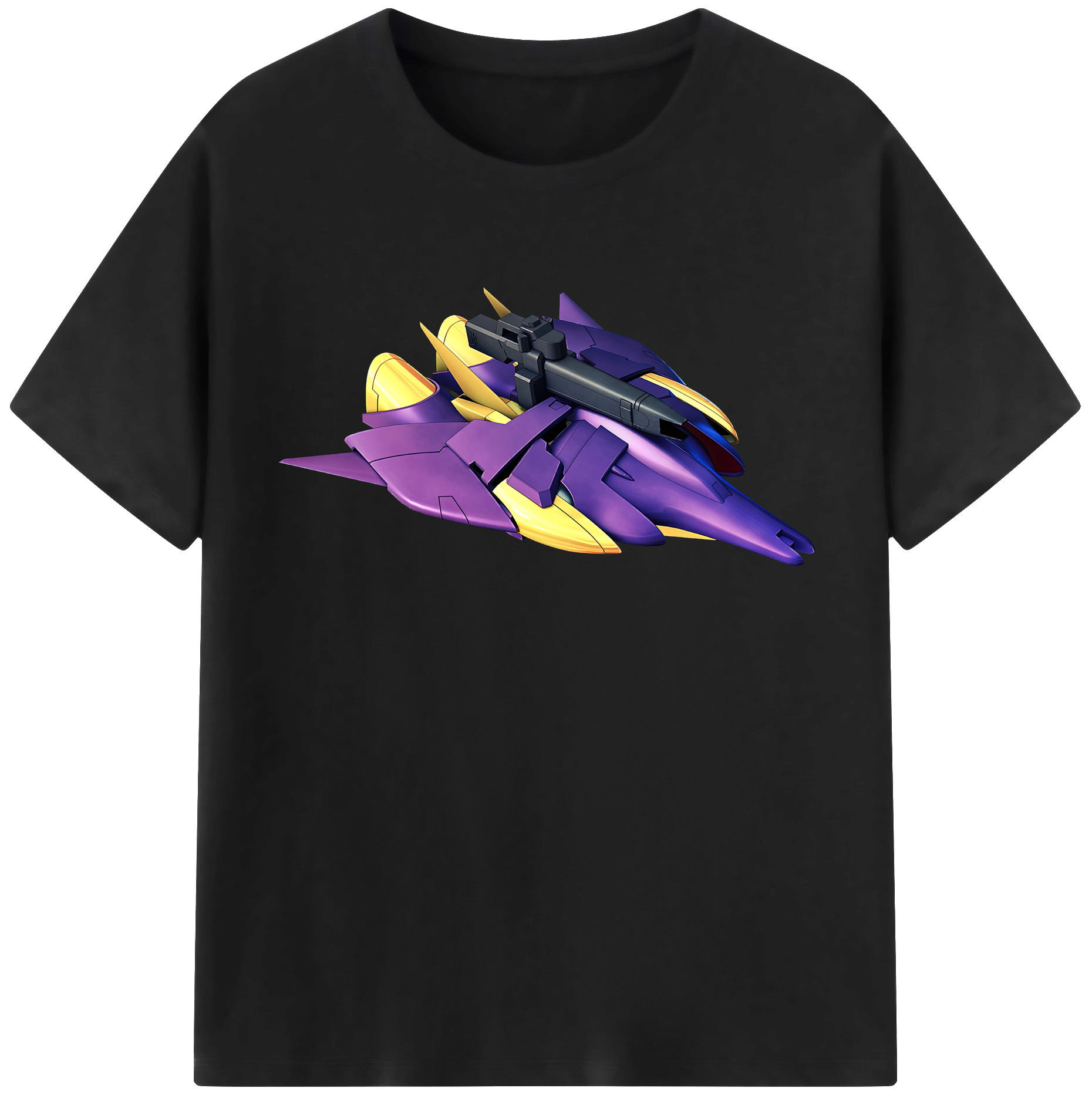 （画像用） 機動戦士ガンダム Mobile Suit Gundam レディースカジュアルプリントTシャツ（綿100％）