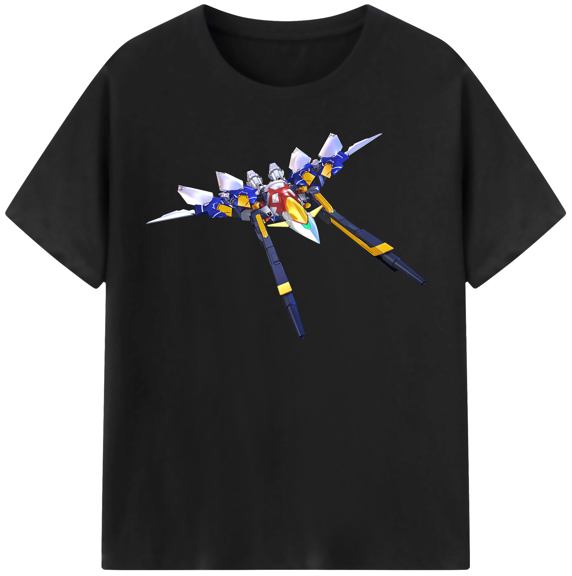 （画像用） 機動戦士ガンダム Mobile Suit Gundam レディースカジュアルプリントTシャツ（綿100％）