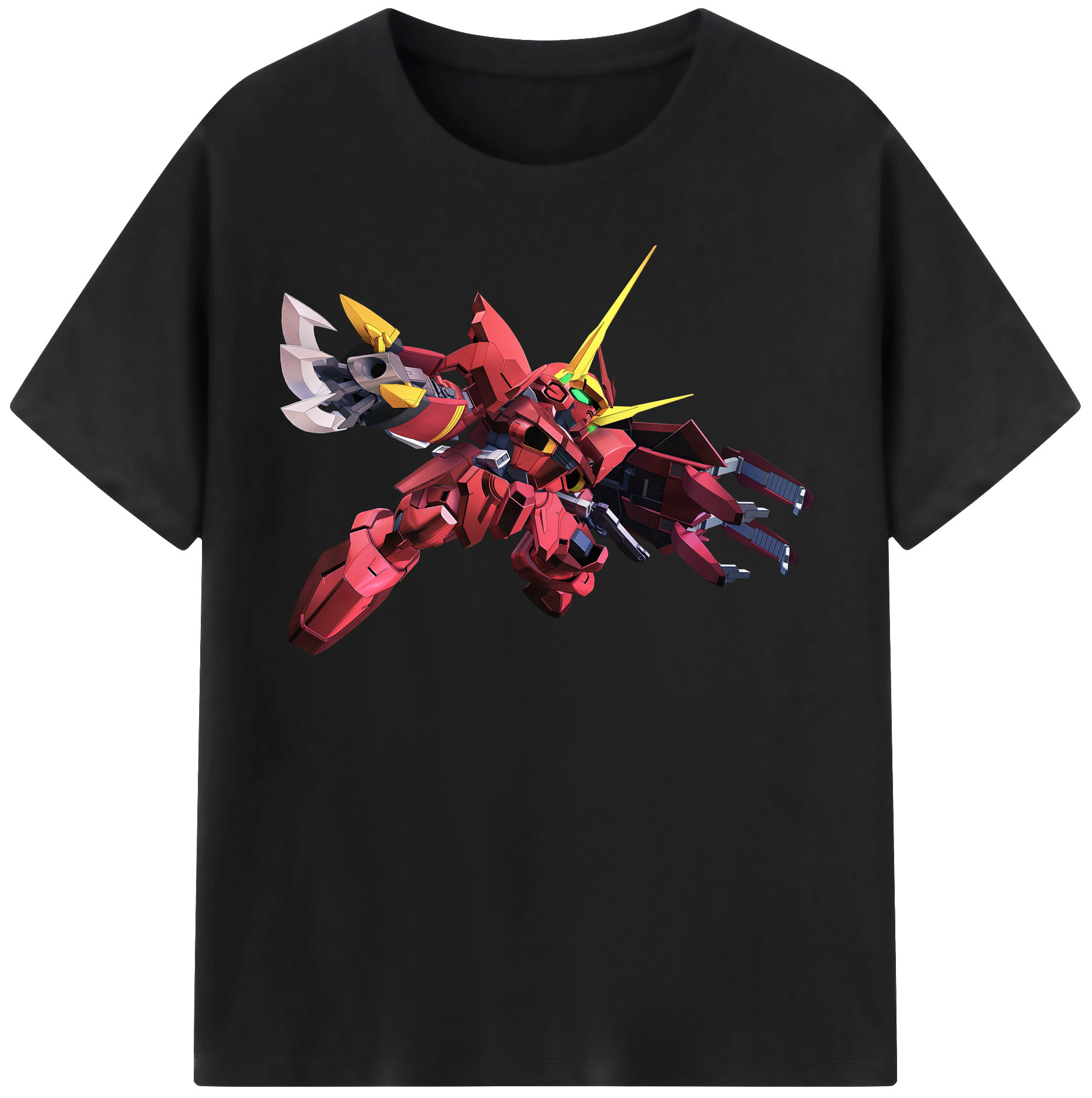 （画像用） 機動戦士ガンダム Mobile Suit Gundam レディースカジュアルプリントTシャツ（綿100％）
