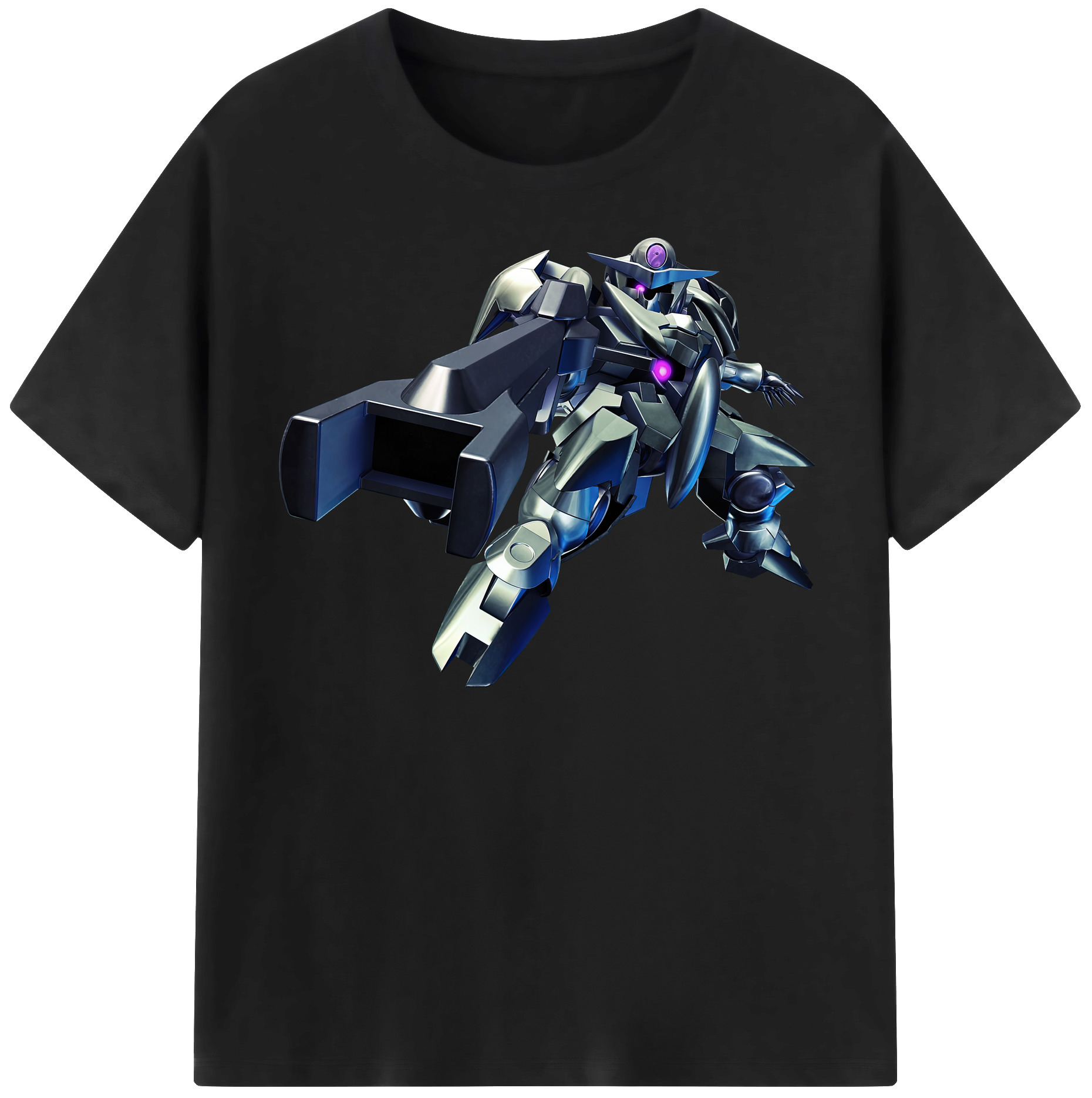 （画像用） 機動戦士ガンダム Mobile Suit Gundam レディースカジュアルプリントTシャツ（綿100％）