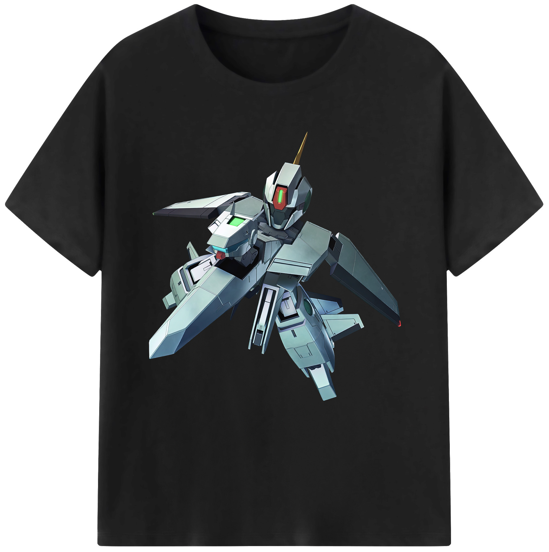（画像用） 機動戦士ガンダム Mobile Suit Gundam レディースカジュアルプリントTシャツ（綿100％）