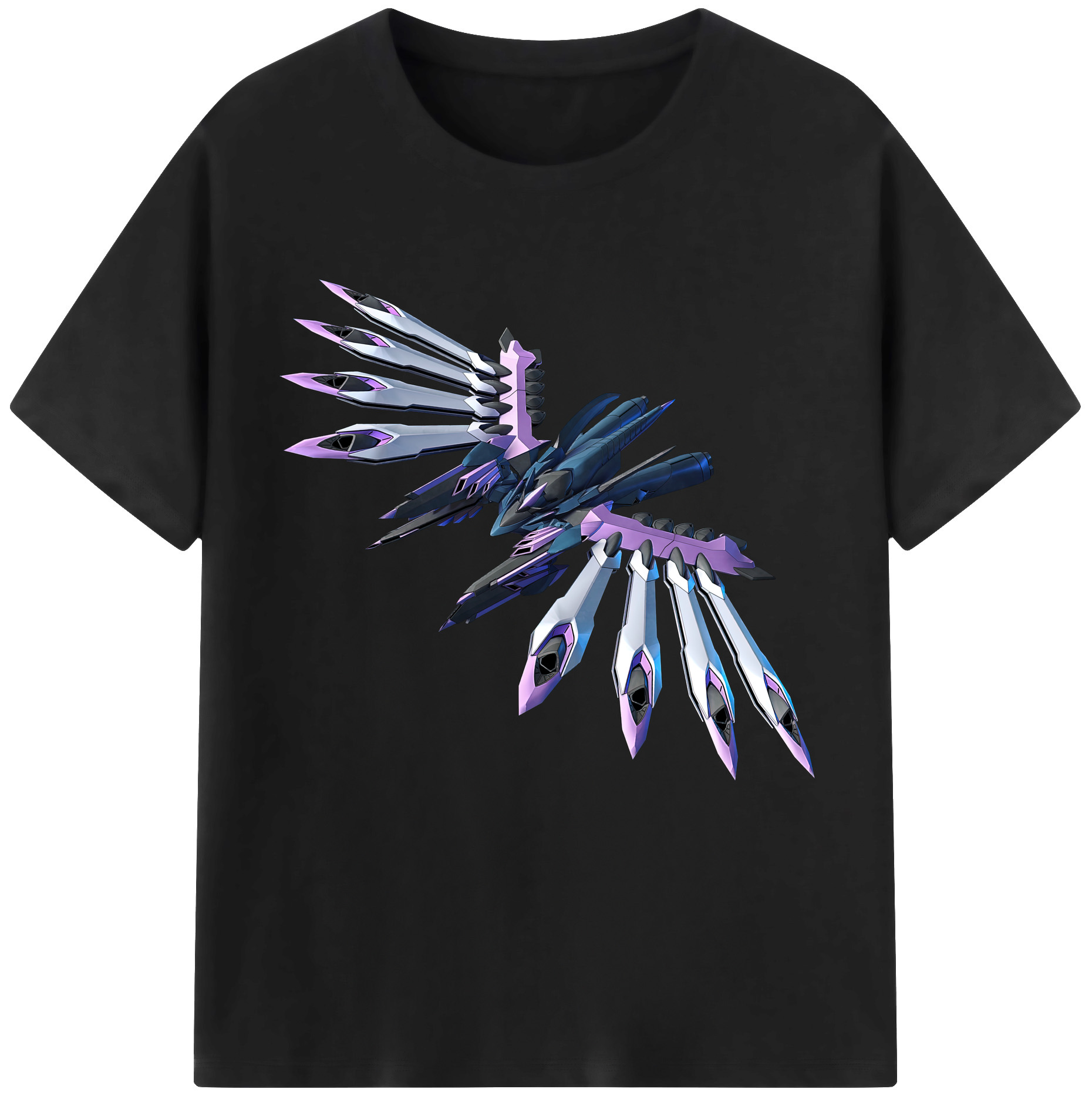 （画像用） 機動戦士ガンダム Mobile Suit Gundam レディースカジュアルプリントTシャツ（綿100％）