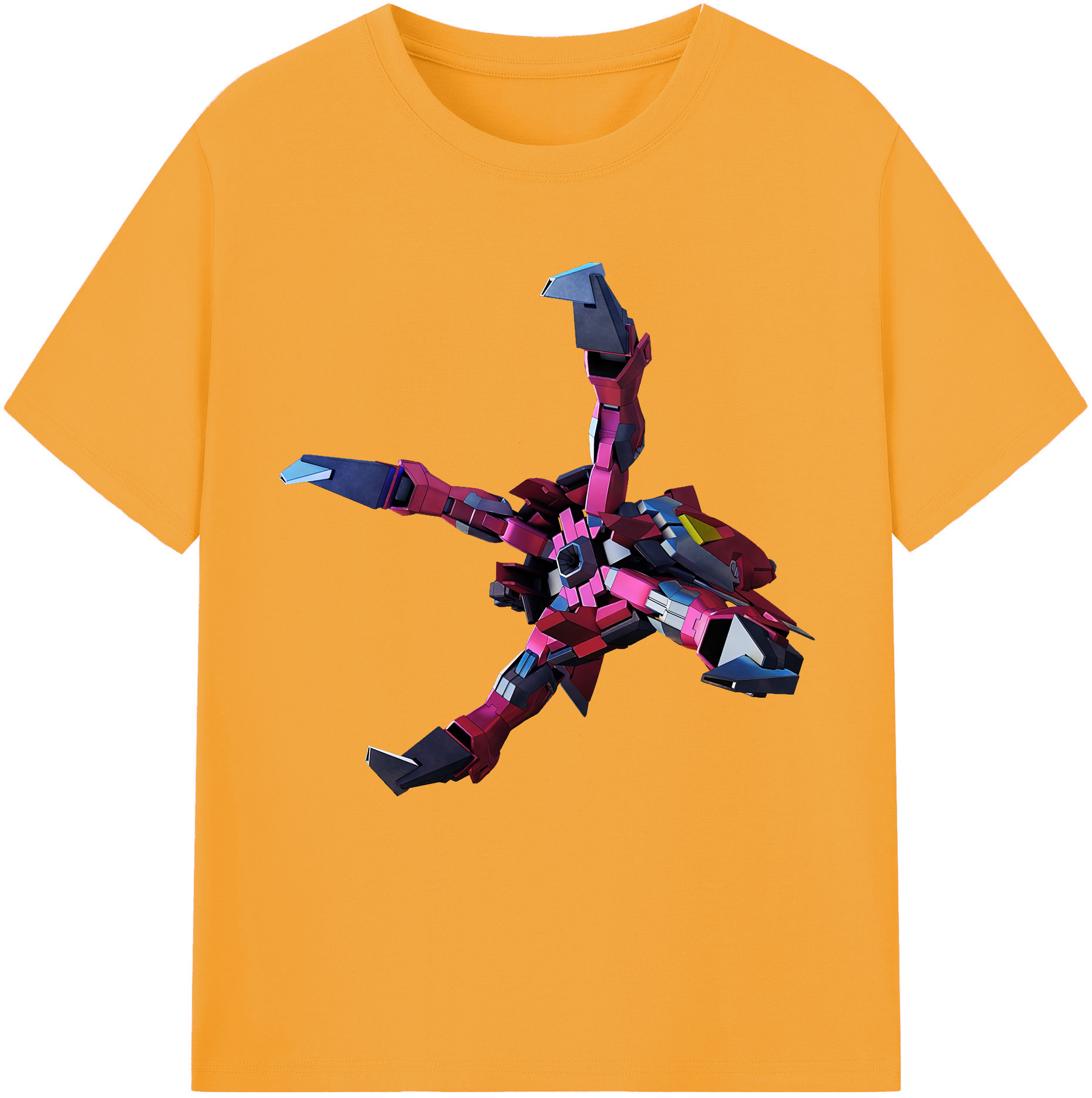 （画像用） 機動戦士ガンダム Mobile Suit Gundam レディースカジュアルプリントTシャツ（綿100％）