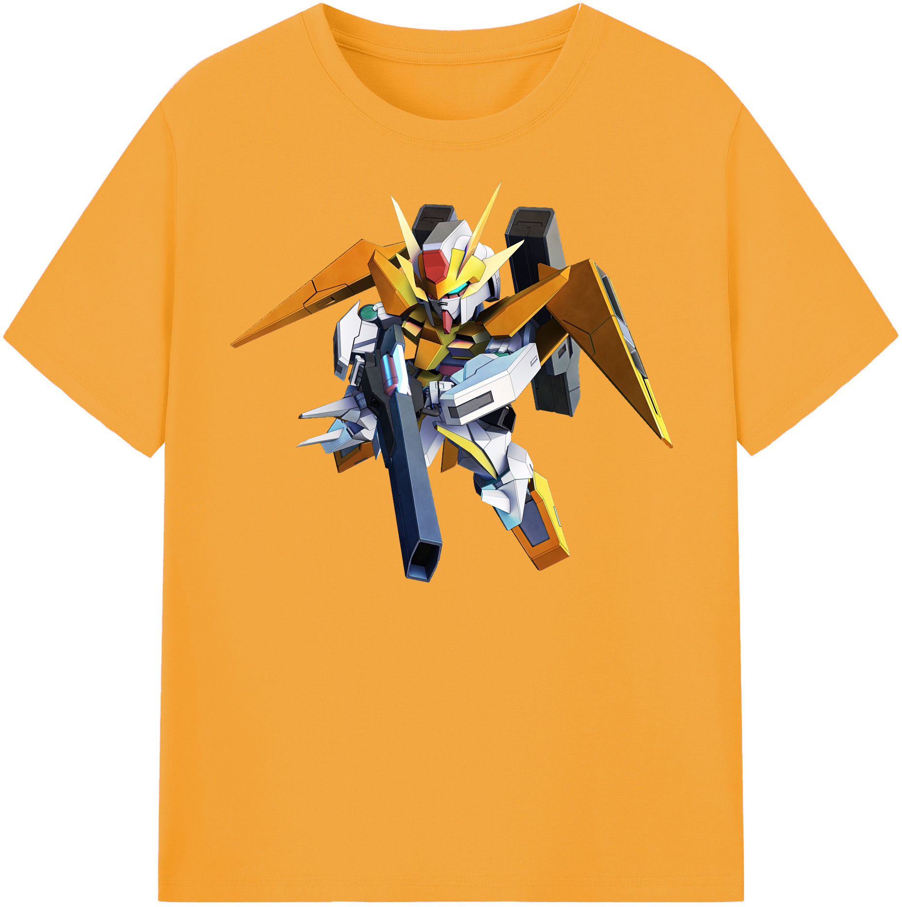 （画像用） 機動戦士ガンダム Mobile Suit Gundam レディースカジュアルプリントTシャツ（綿100％）