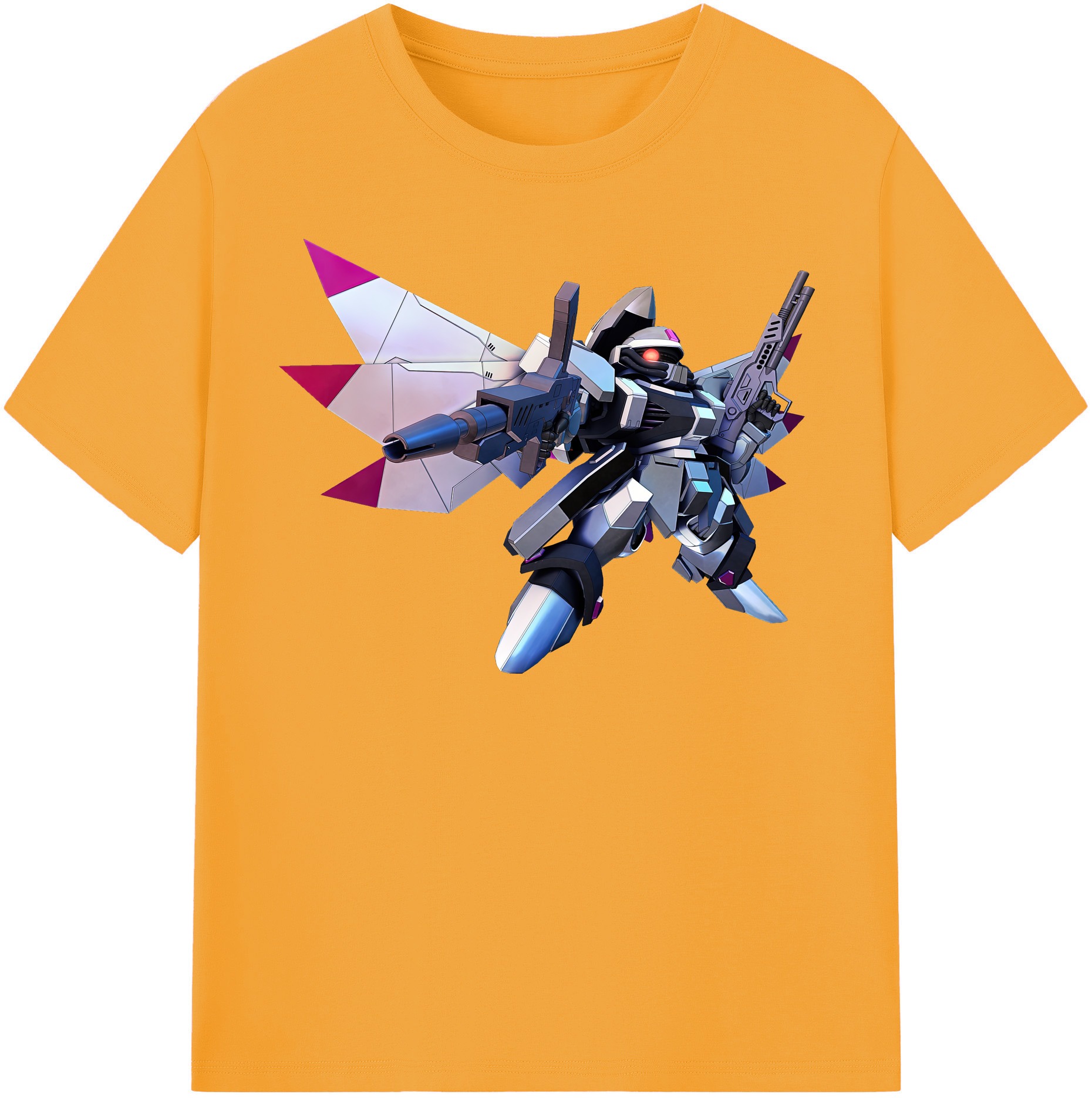 （画像用） 機動戦士ガンダム Mobile Suit Gundam レディースカジュアルプリントTシャツ（綿100％）