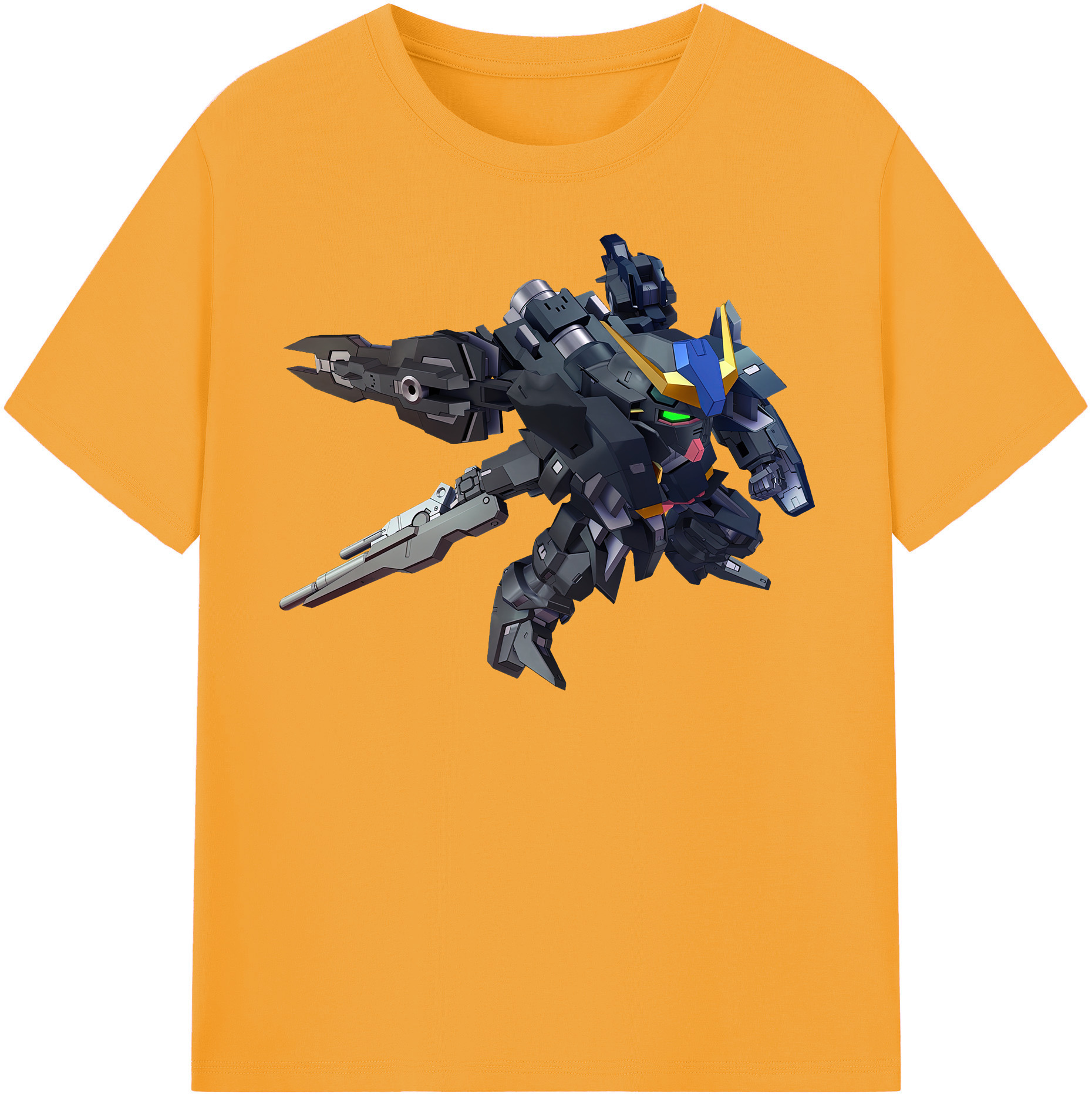 （画像用） 機動戦士ガンダム Mobile Suit Gundam レディースカジュアルプリントTシャツ（綿100％）