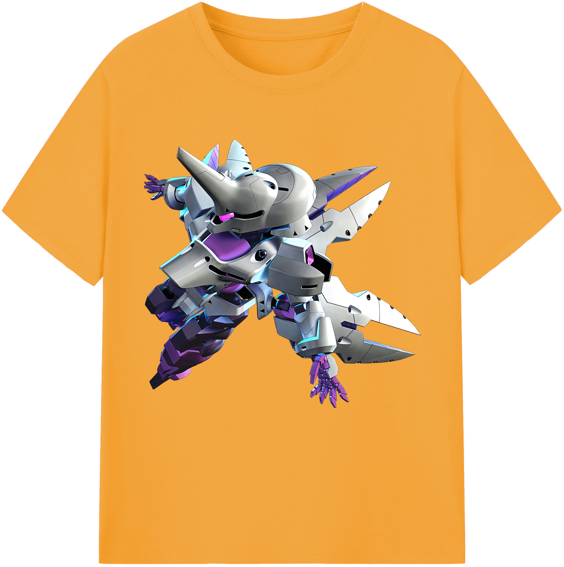 （画像用） 機動戦士ガンダム Mobile Suit Gundam レディースカジュアルプリントTシャツ（綿100％）