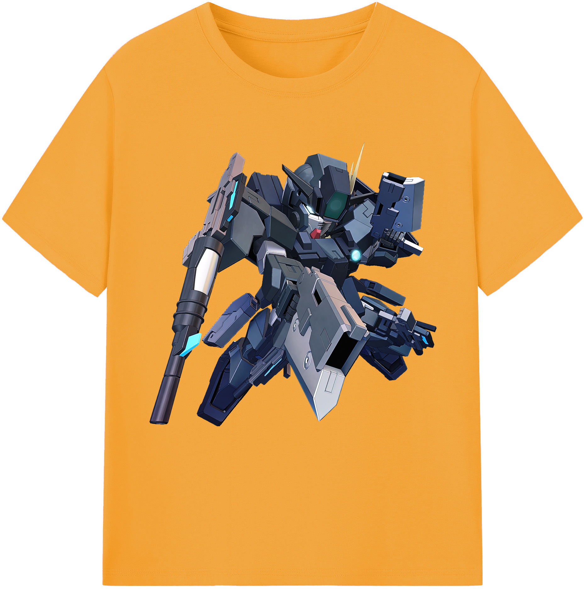 （画像用） 機動戦士ガンダム Mobile Suit Gundam レディースカジュアルプリントTシャツ（綿100％）