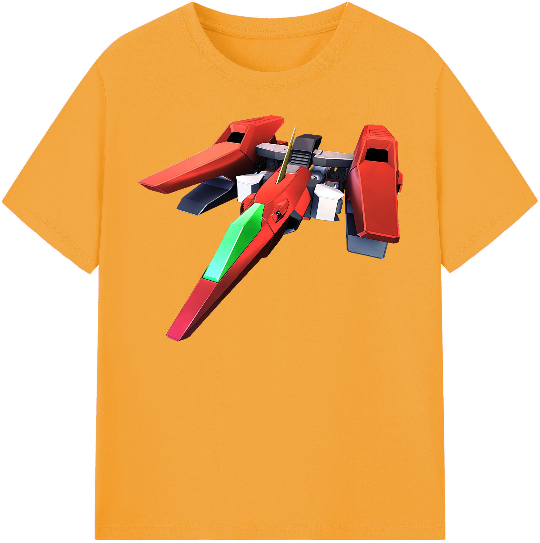 （画像用） 機動戦士ガンダム Mobile Suit Gundam レディースカジュアルプリントTシャツ（綿100％）