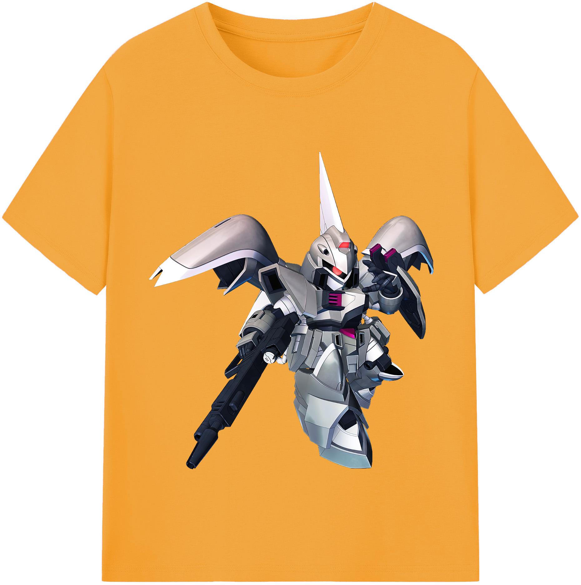 （画像用） 機動戦士ガンダム Mobile Suit Gundam レディースカジュアルプリントTシャツ（綿100％）