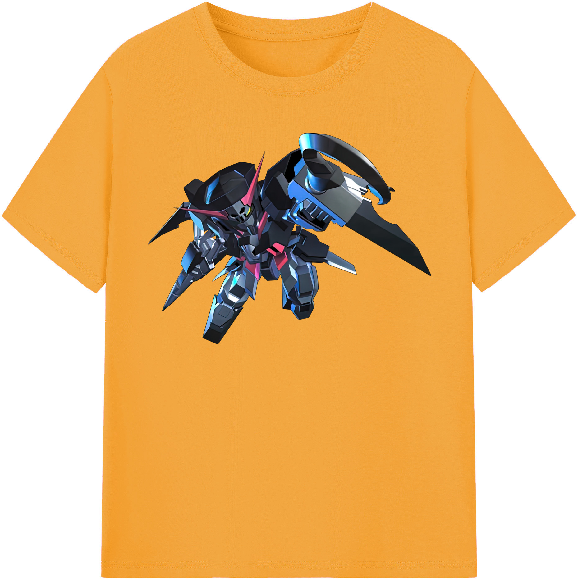 （画像用） 機動戦士ガンダム Mobile Suit Gundam レディースカジュアルプリントTシャツ（綿100％）