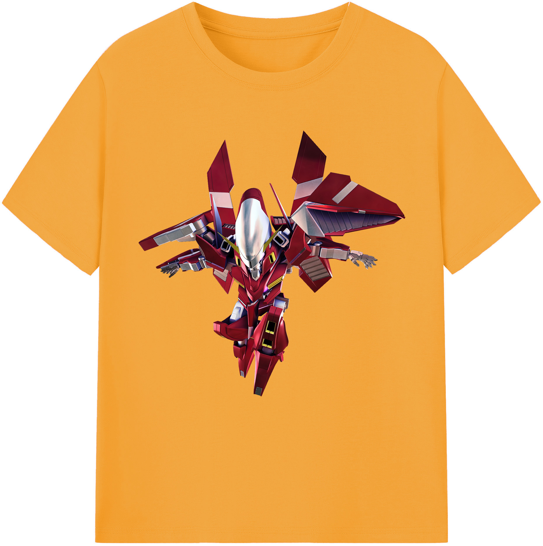 （画像用） 機動戦士ガンダム Mobile Suit Gundam レディースカジュアルプリントTシャツ（綿100％）