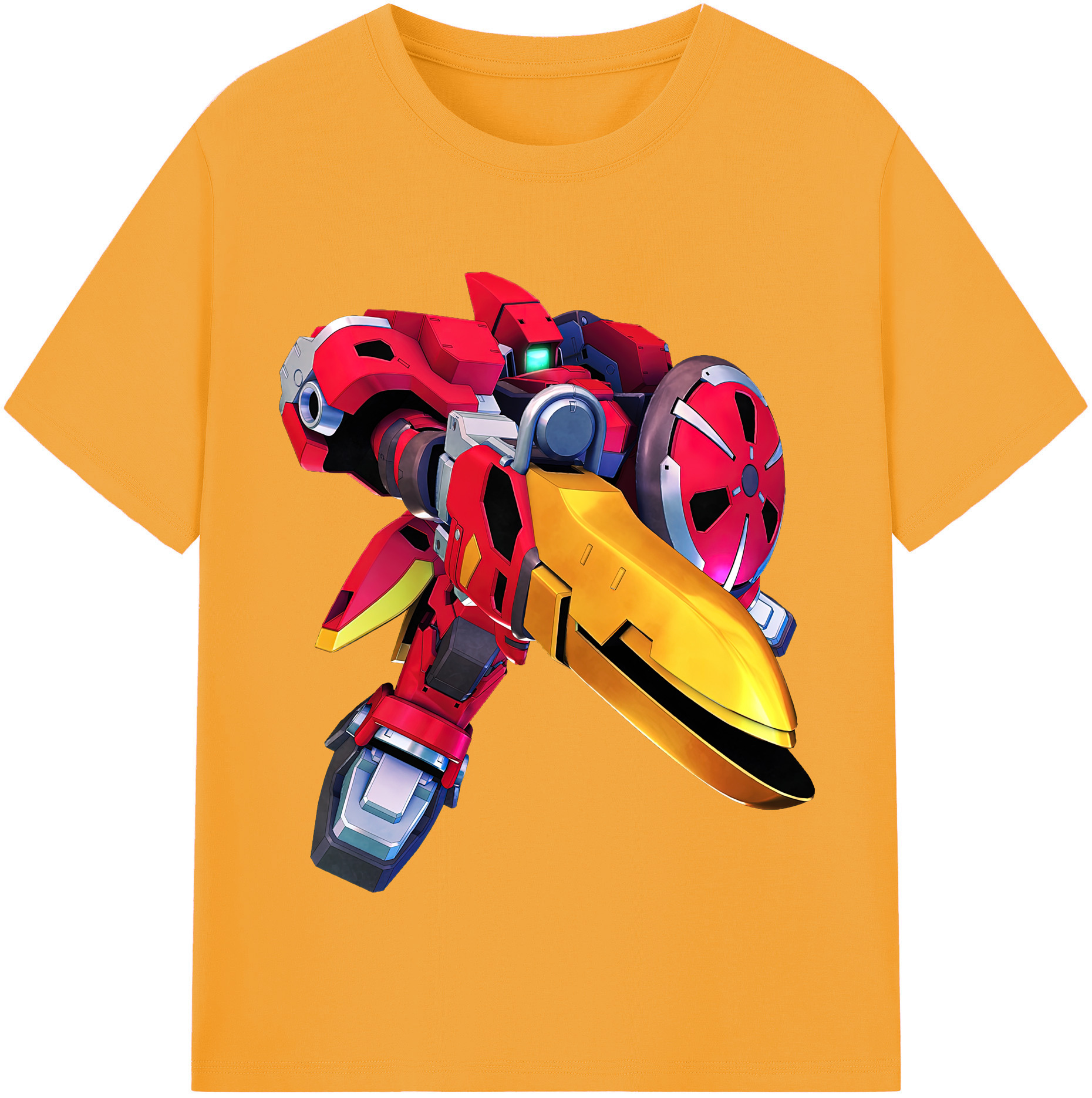 （画像用） 機動戦士ガンダム Mobile Suit Gundam レディースカジュアルプリントTシャツ（綿100％）