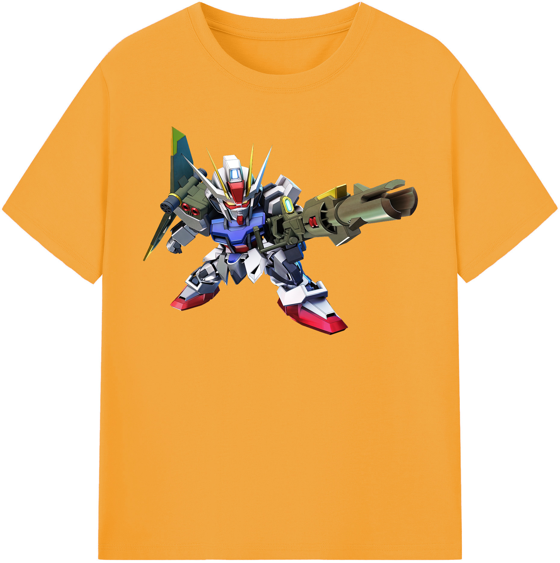 （画像用） 機動戦士ガンダム Mobile Suit Gundam レディースカジュアルプリントTシャツ（綿100％）