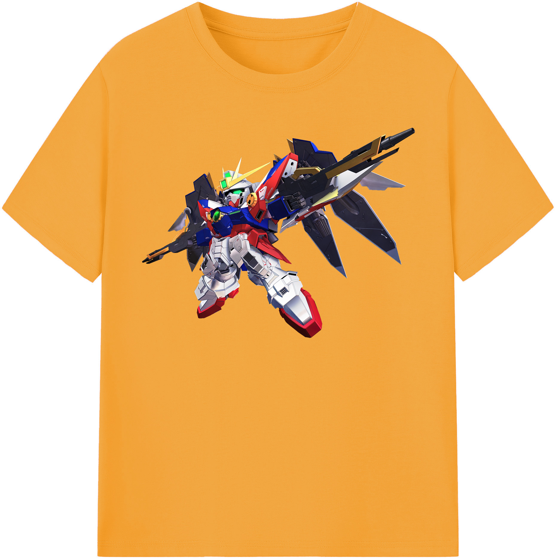 （画像用） 機動戦士ガンダム Mobile Suit Gundam レディースカジュアルプリントTシャツ（綿100％）