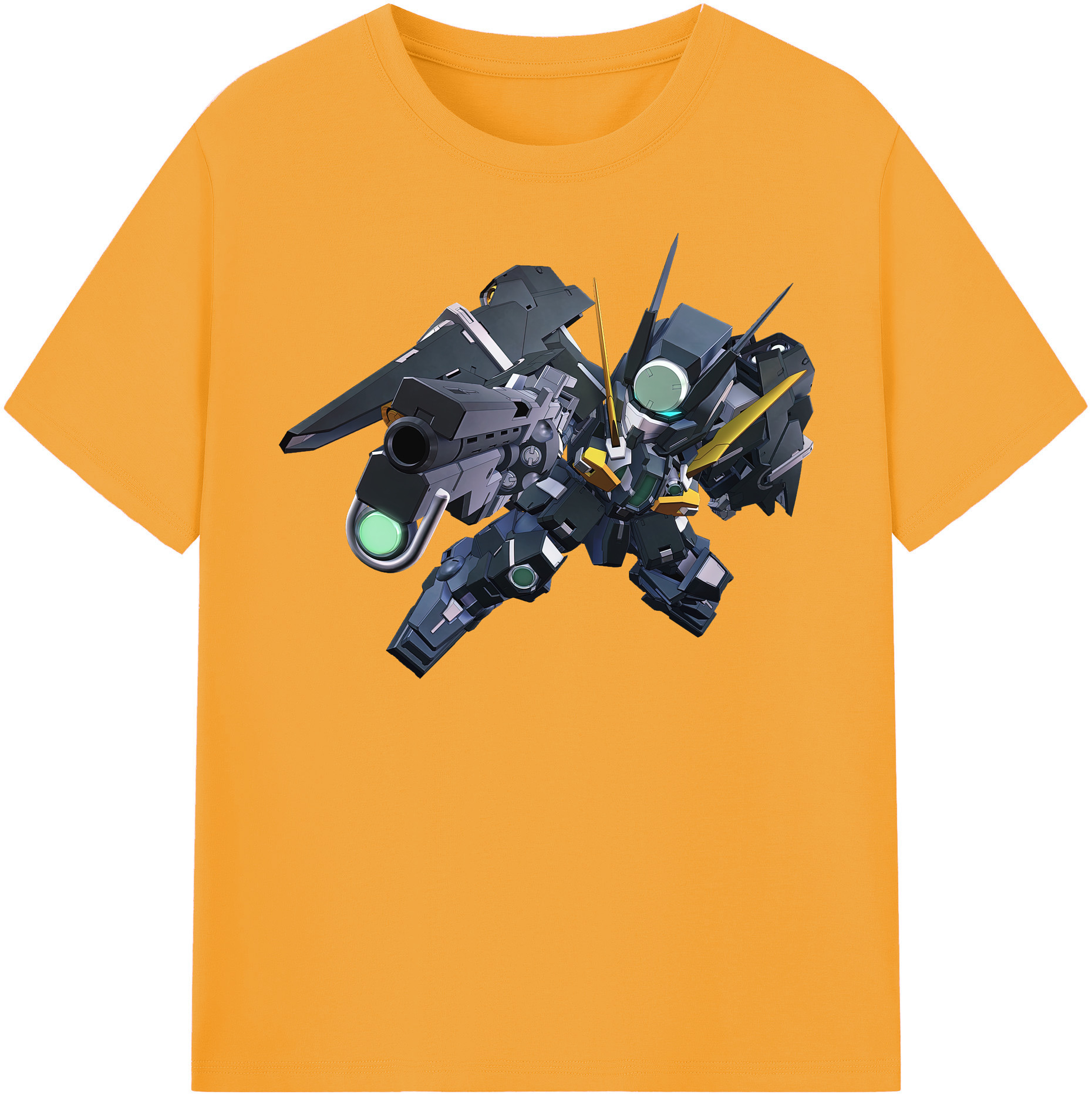 （画像用） 機動戦士ガンダム Mobile Suit Gundam レディースカジュアルプリントTシャツ（綿100％）
